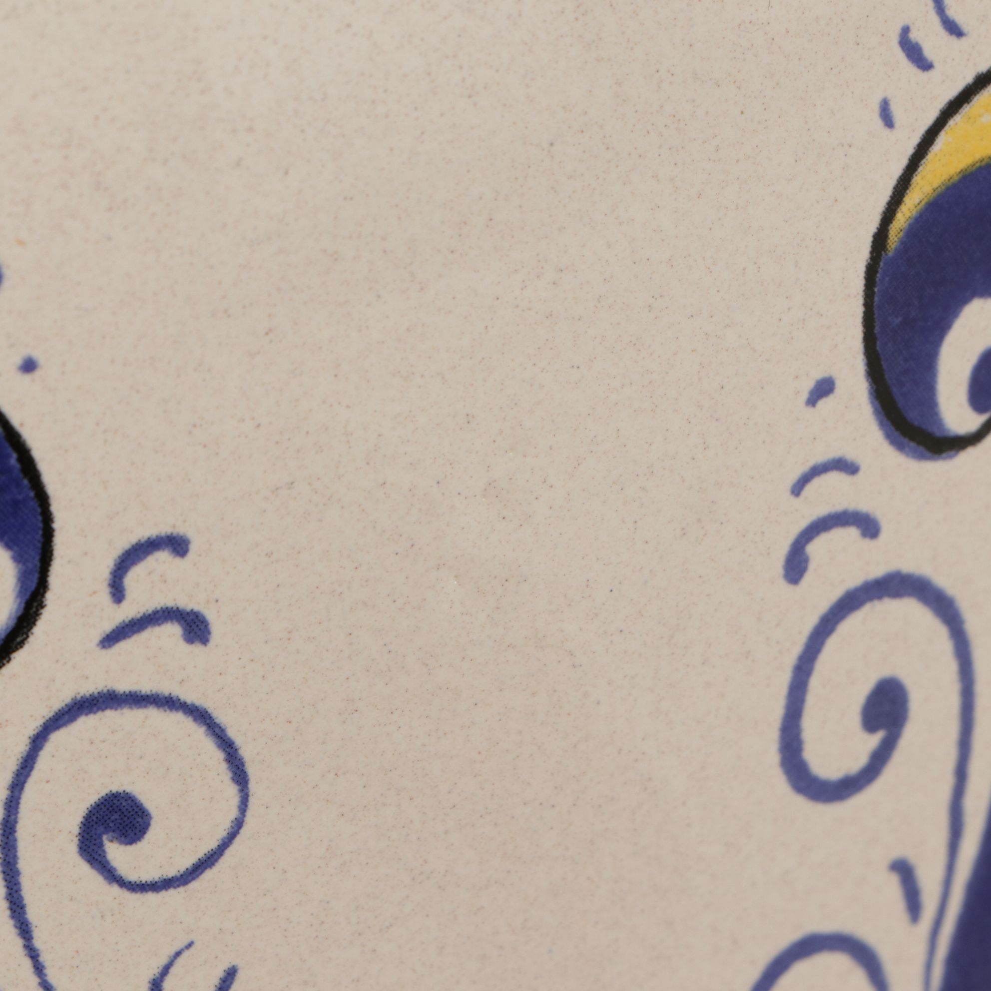 Italian Deruta "Ricco" Faience Umbrella Stand Floor Vase