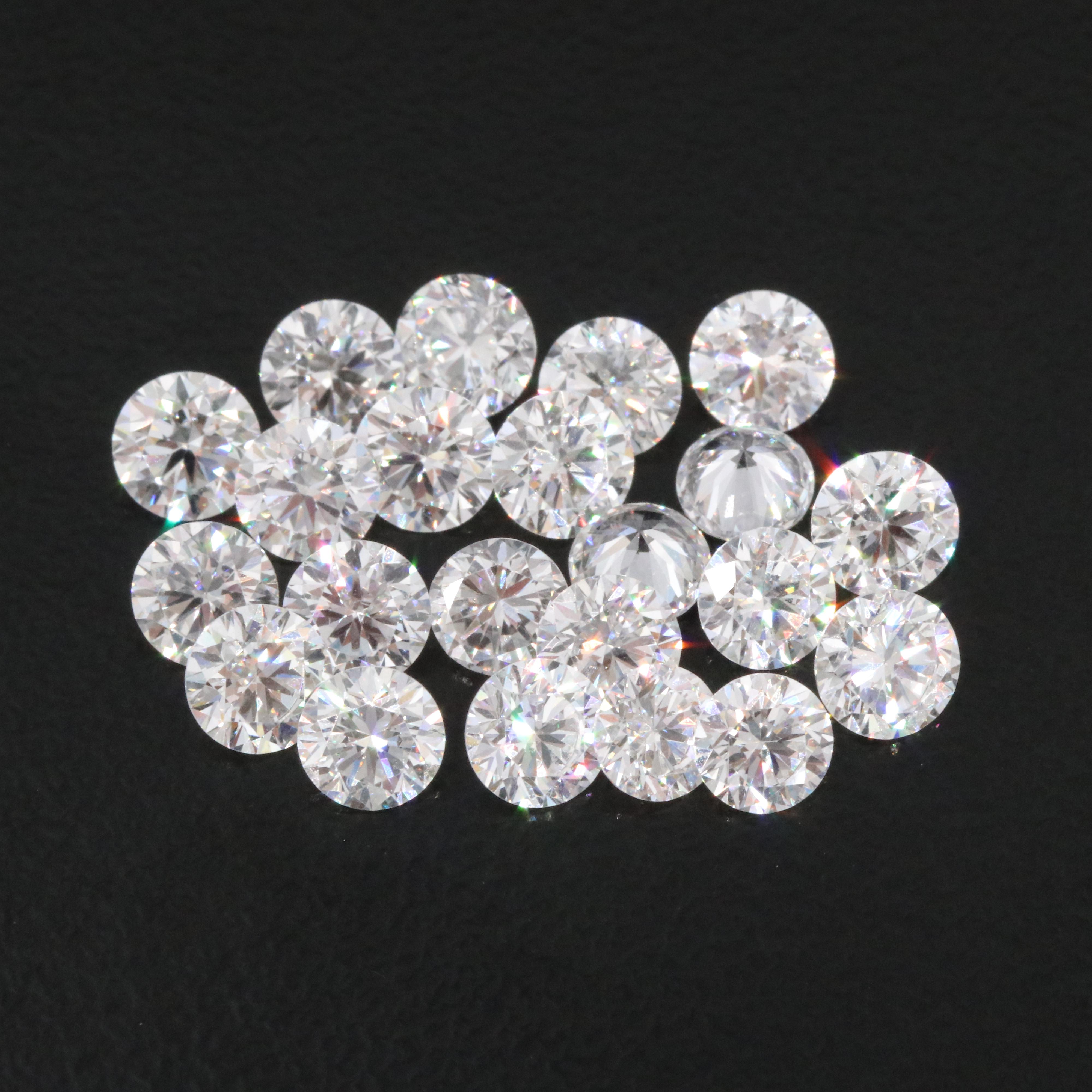 Loose 7.16 CTW Lab Grown Diamond Lot