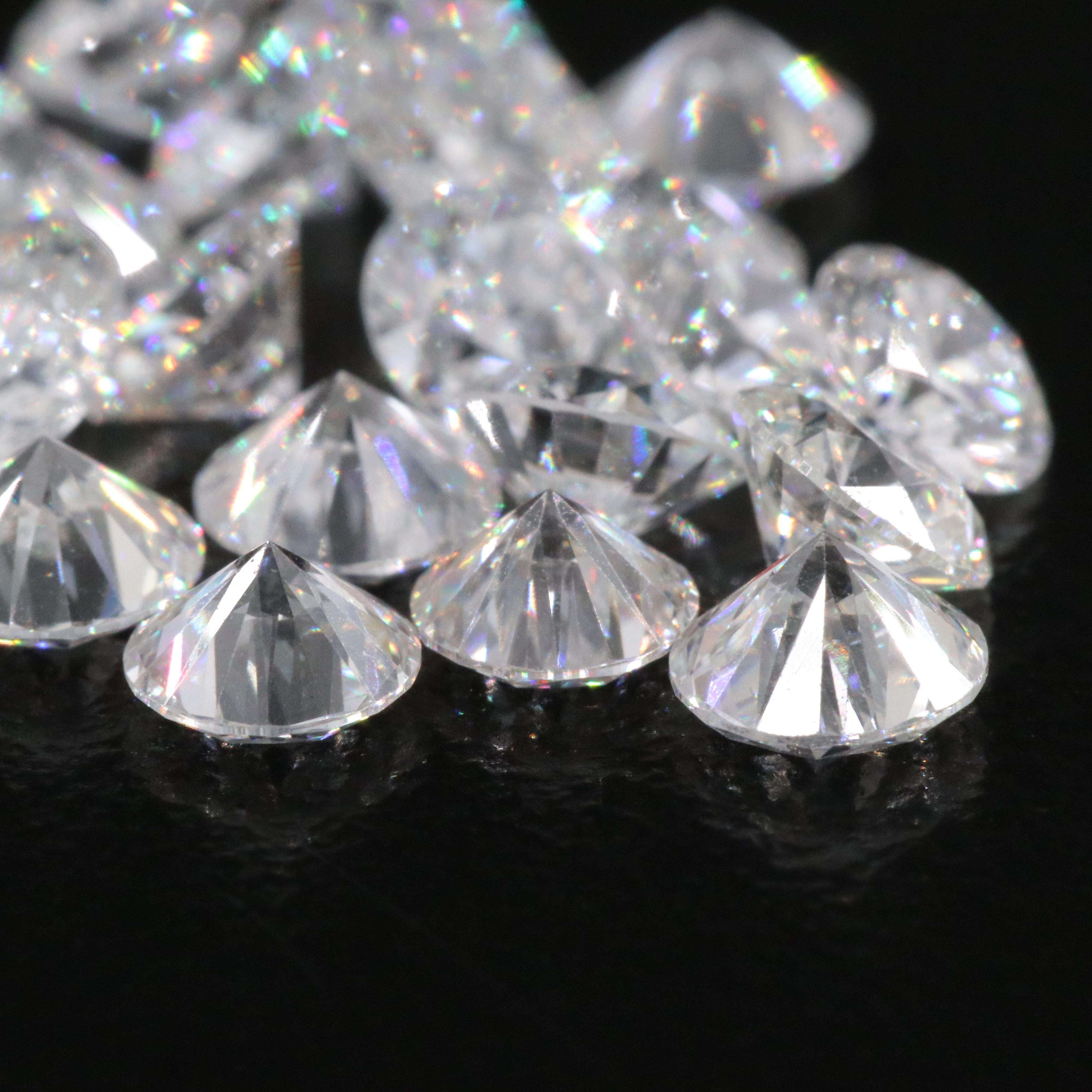 Loose 7.16 CTW Lab Grown Diamond Lot
