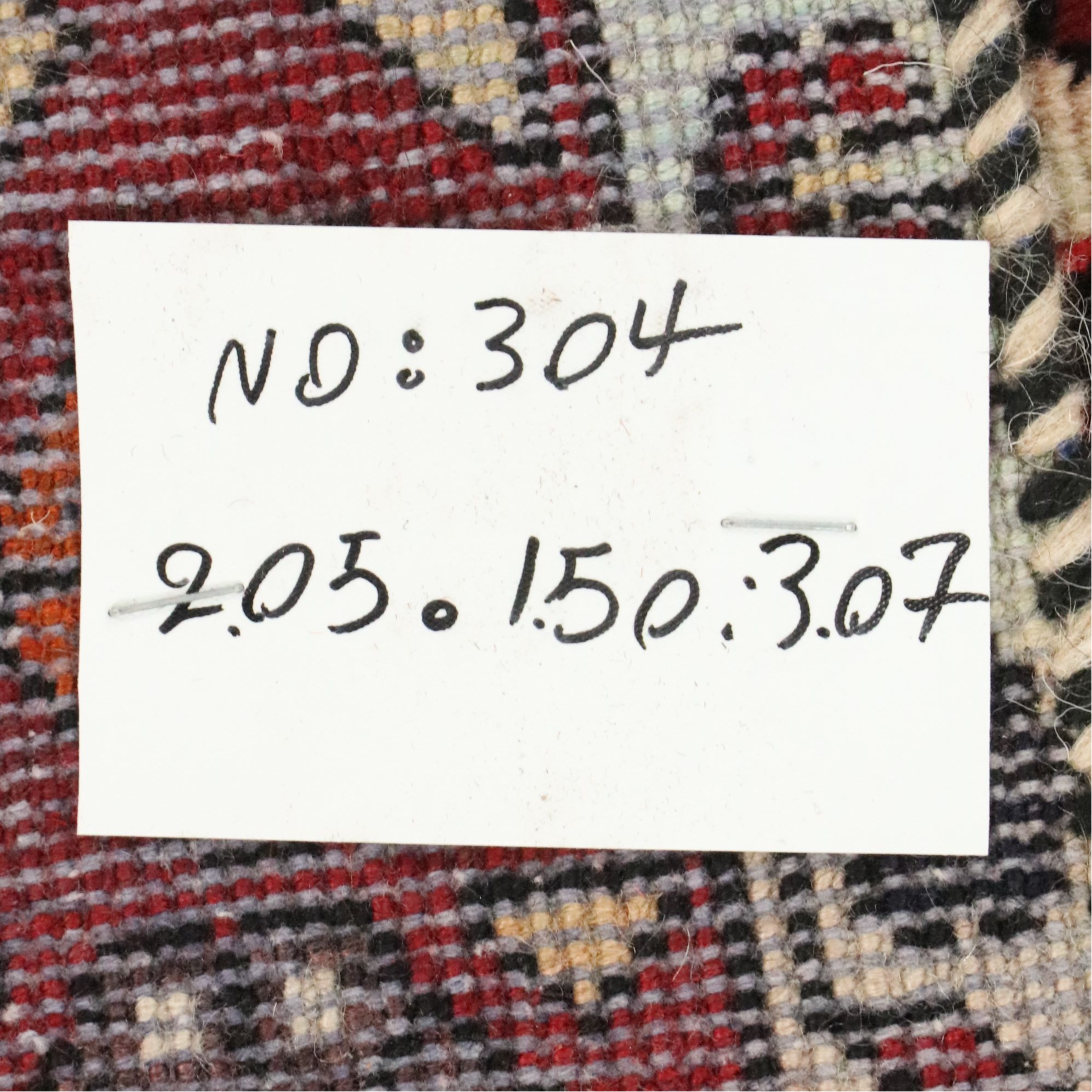 5' x 6'11 Hand-Knotted Persian Tuyserkan Area Rug