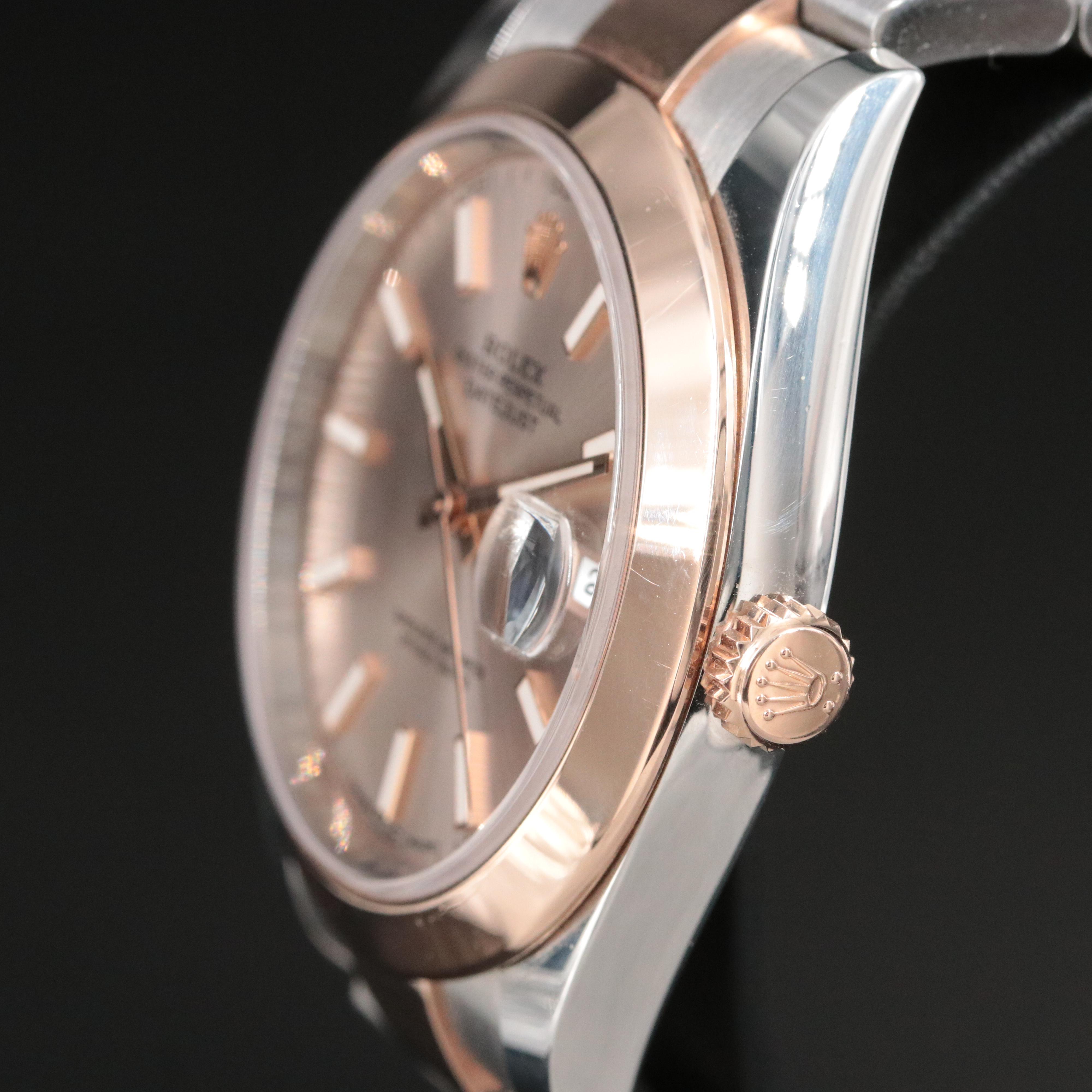 Rolex Everose Model 126301 Datejust Watch