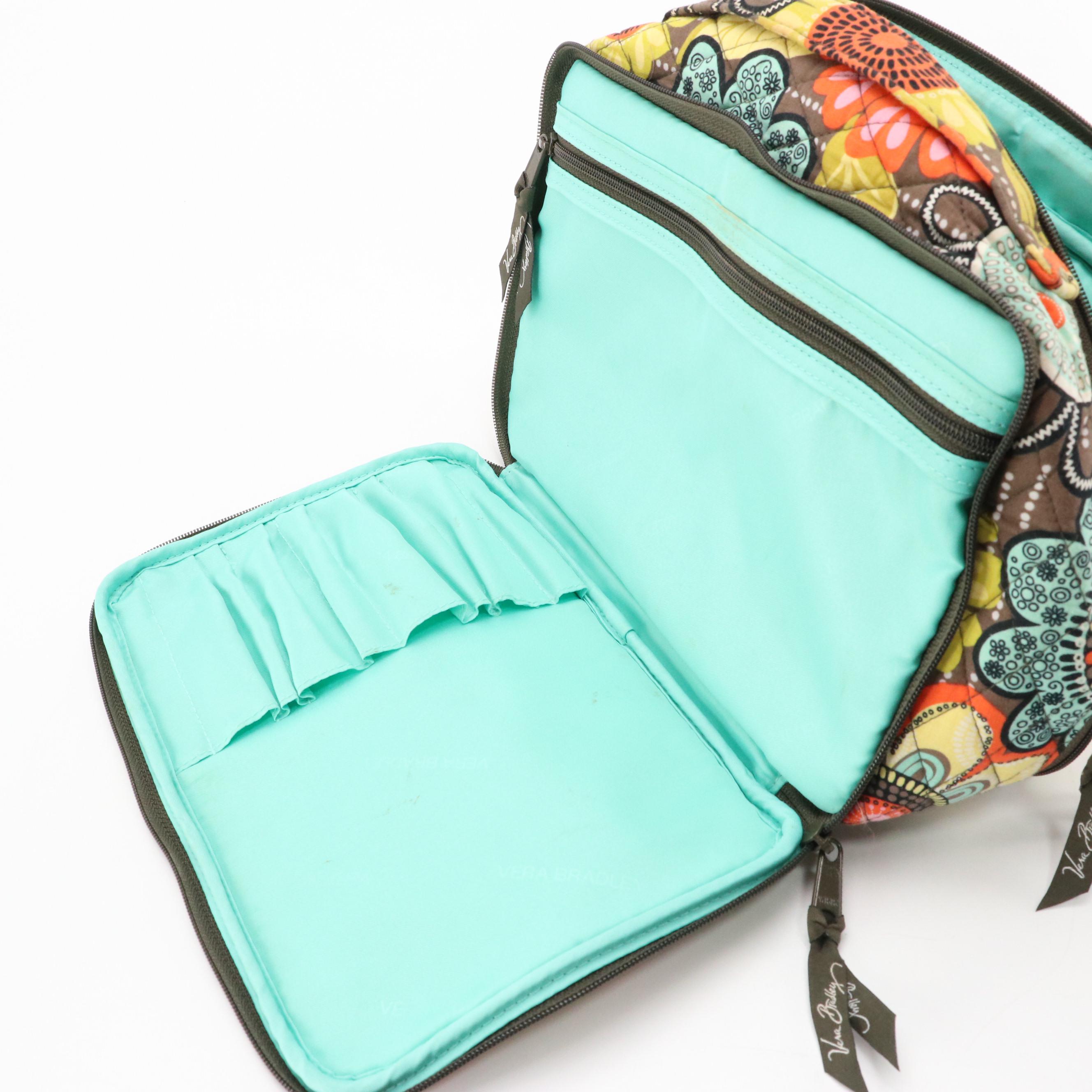 Vera Bradley x Disney Parks "Flower Shower" Travel Tote, Crossbody & Vanity Bag