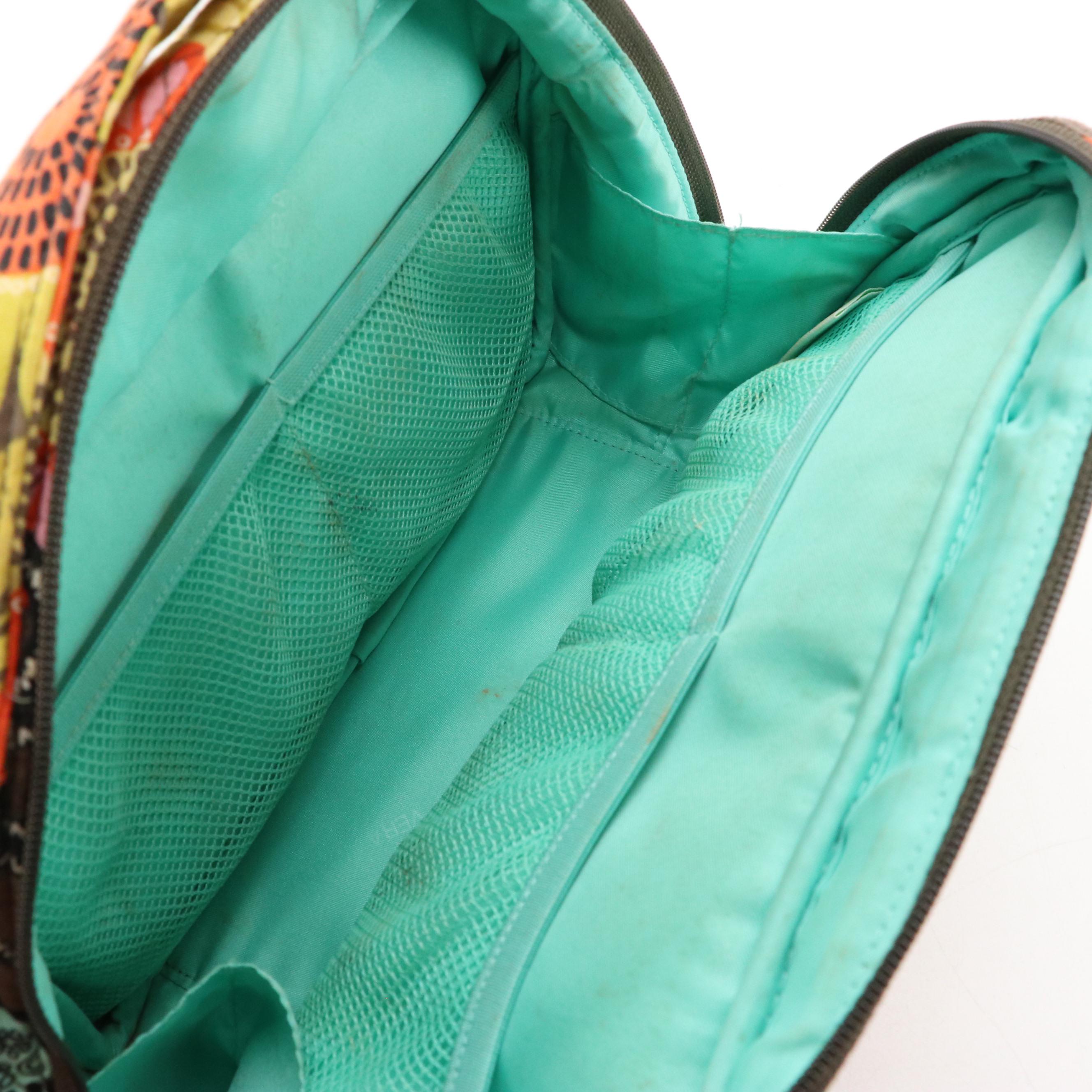 Vera Bradley x Disney Parks "Flower Shower" Travel Tote, Crossbody & Vanity Bag