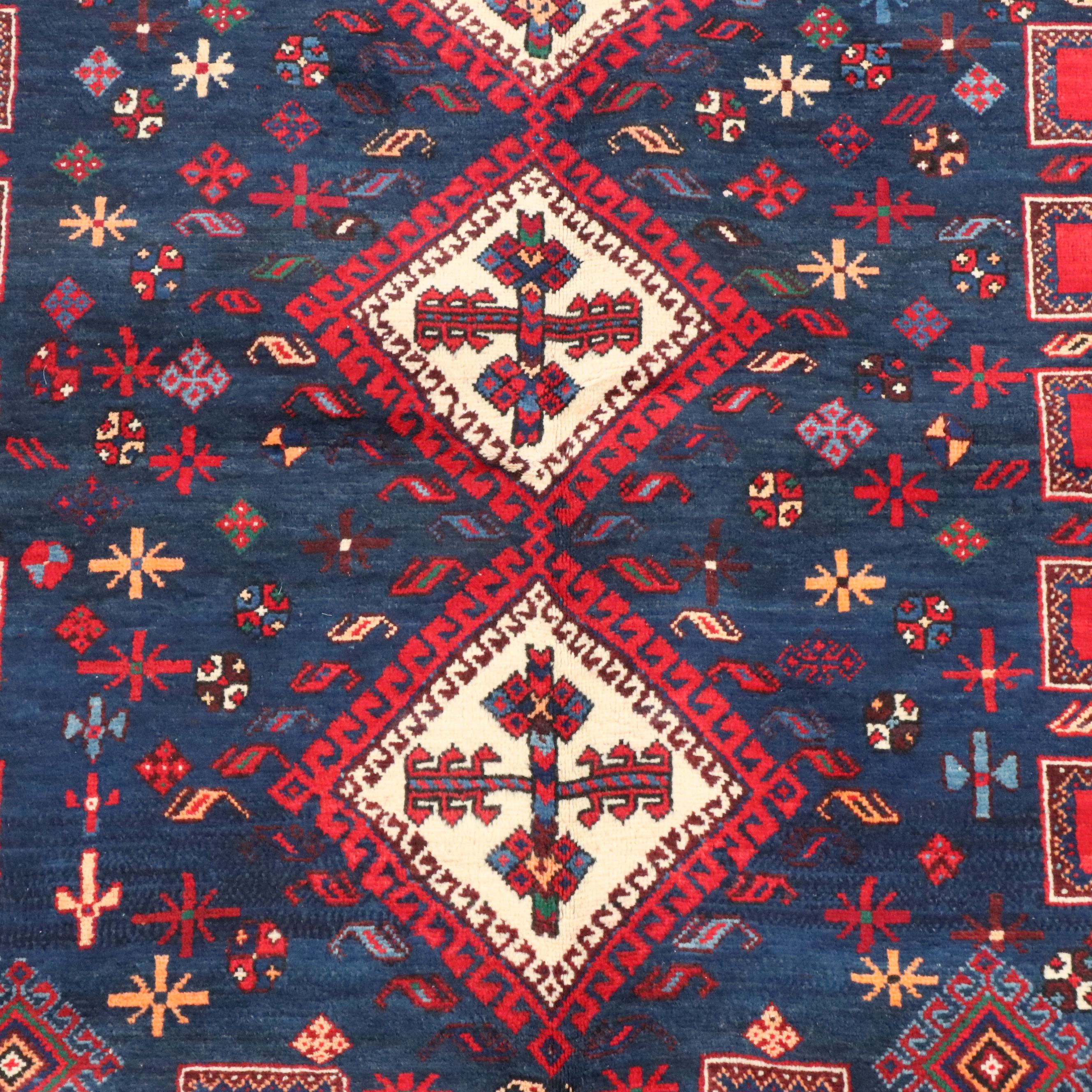 5'4 x 7'8 Hand-Knotted Persian Afshar Area Rug