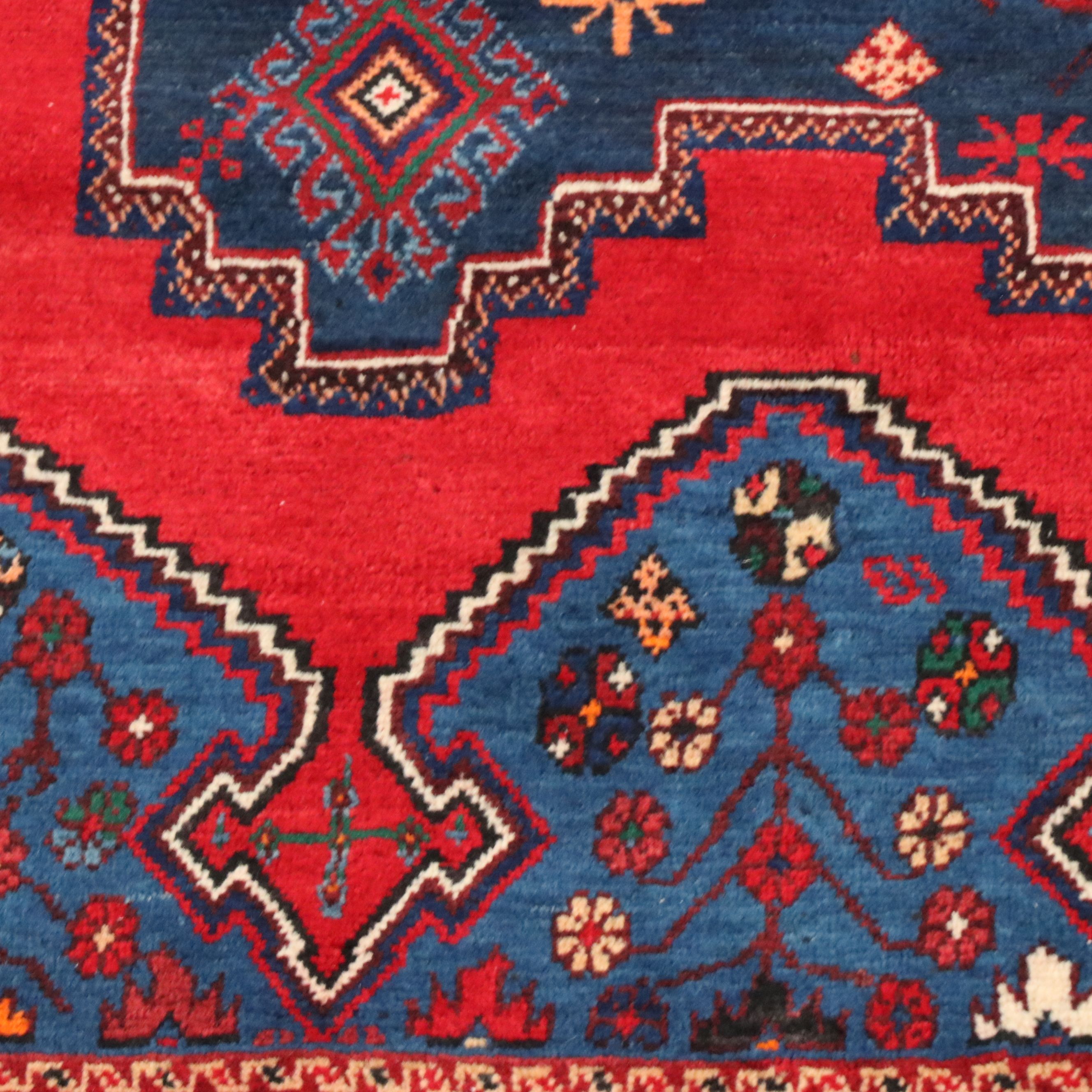 5'4 x 7'8 Hand-Knotted Persian Afshar Area Rug
