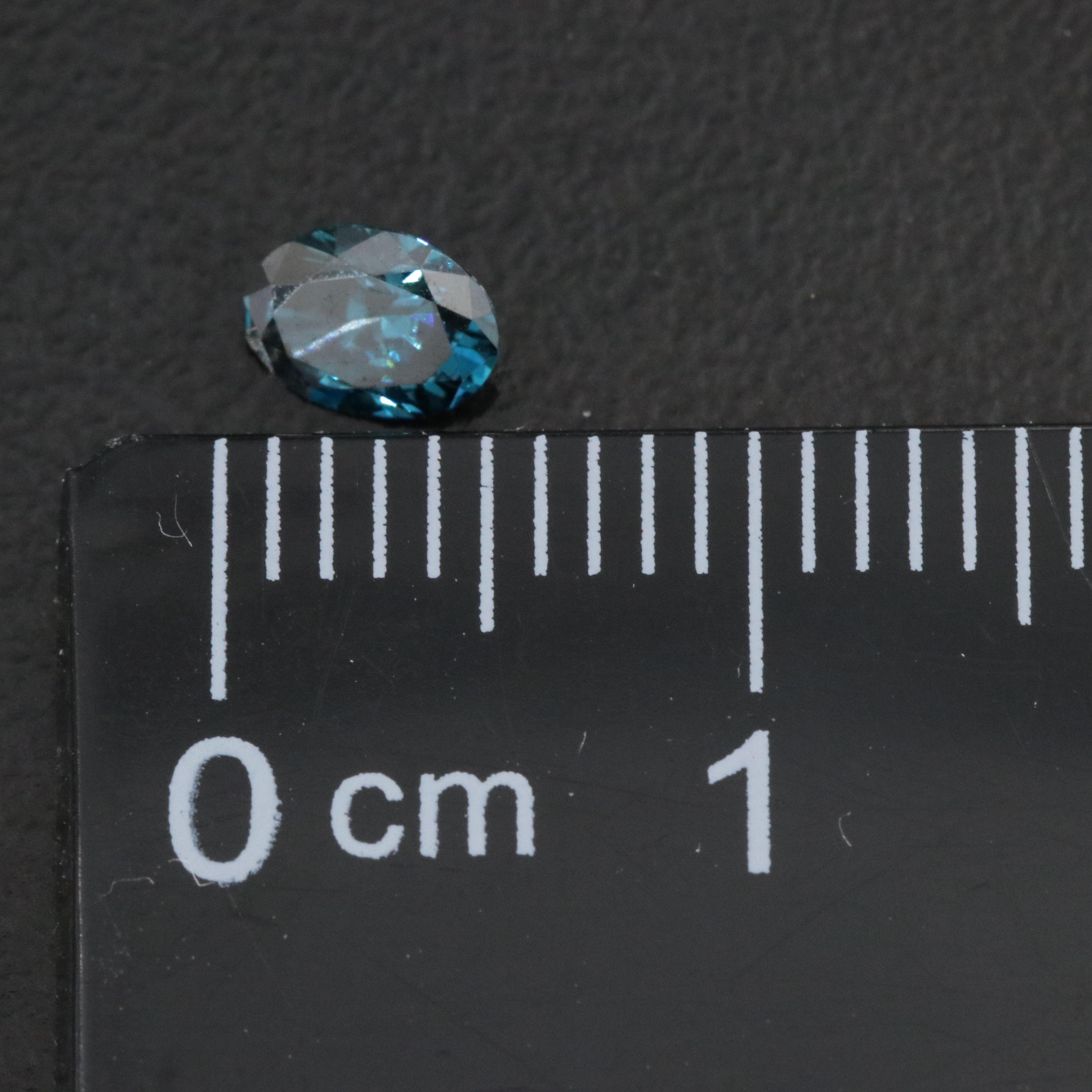 Loose 5.59 CTW Fancy Blue Lab Grown Diamond Lot
