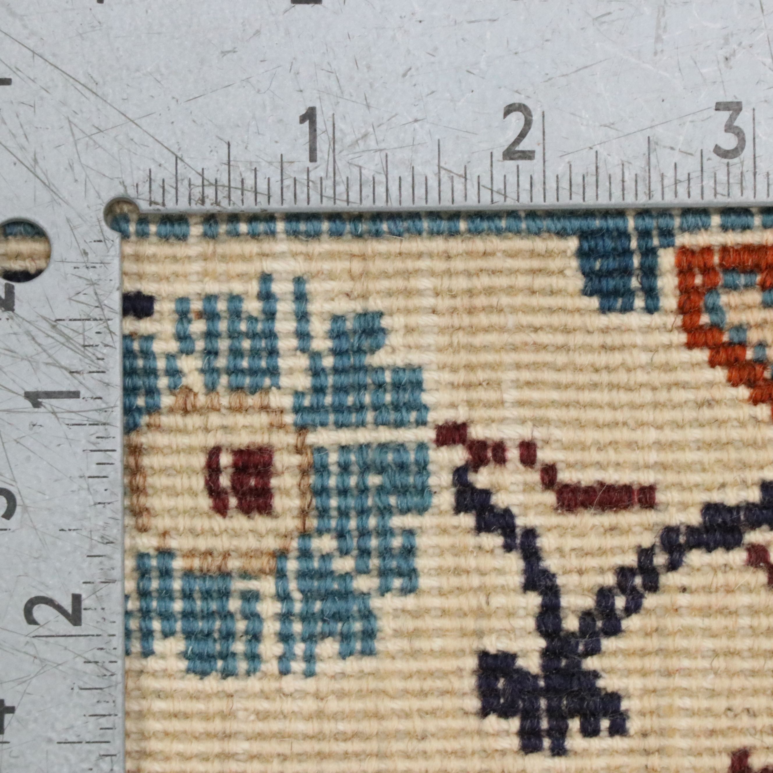 8' x 11' Hand-Knotted Indo-Persian Nain Area Rug