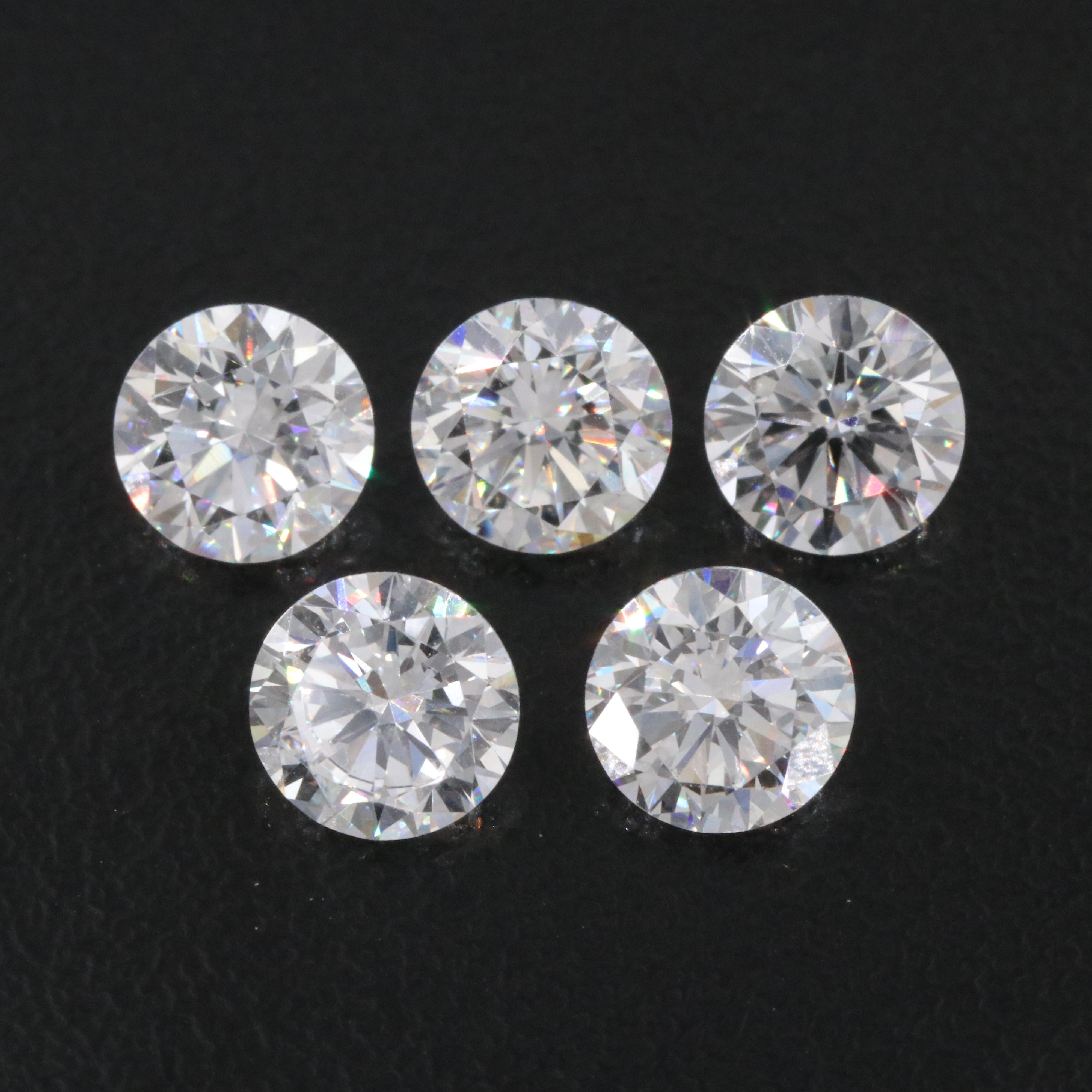 Loose 5.07 CTW Lab Grown Diamond Lot