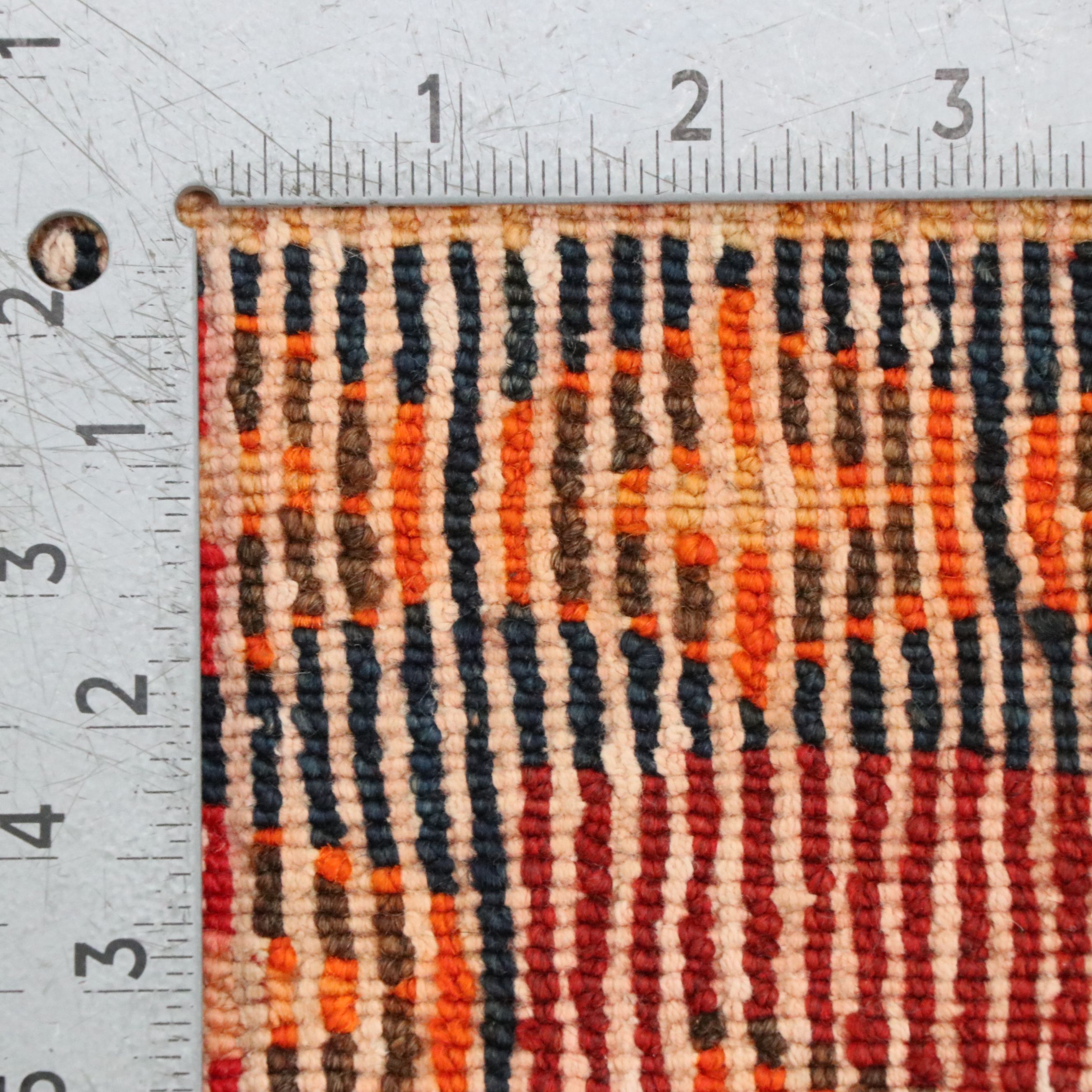 4'6 x 7'10 Hand-Knotted Persian Hamadan Area Rug