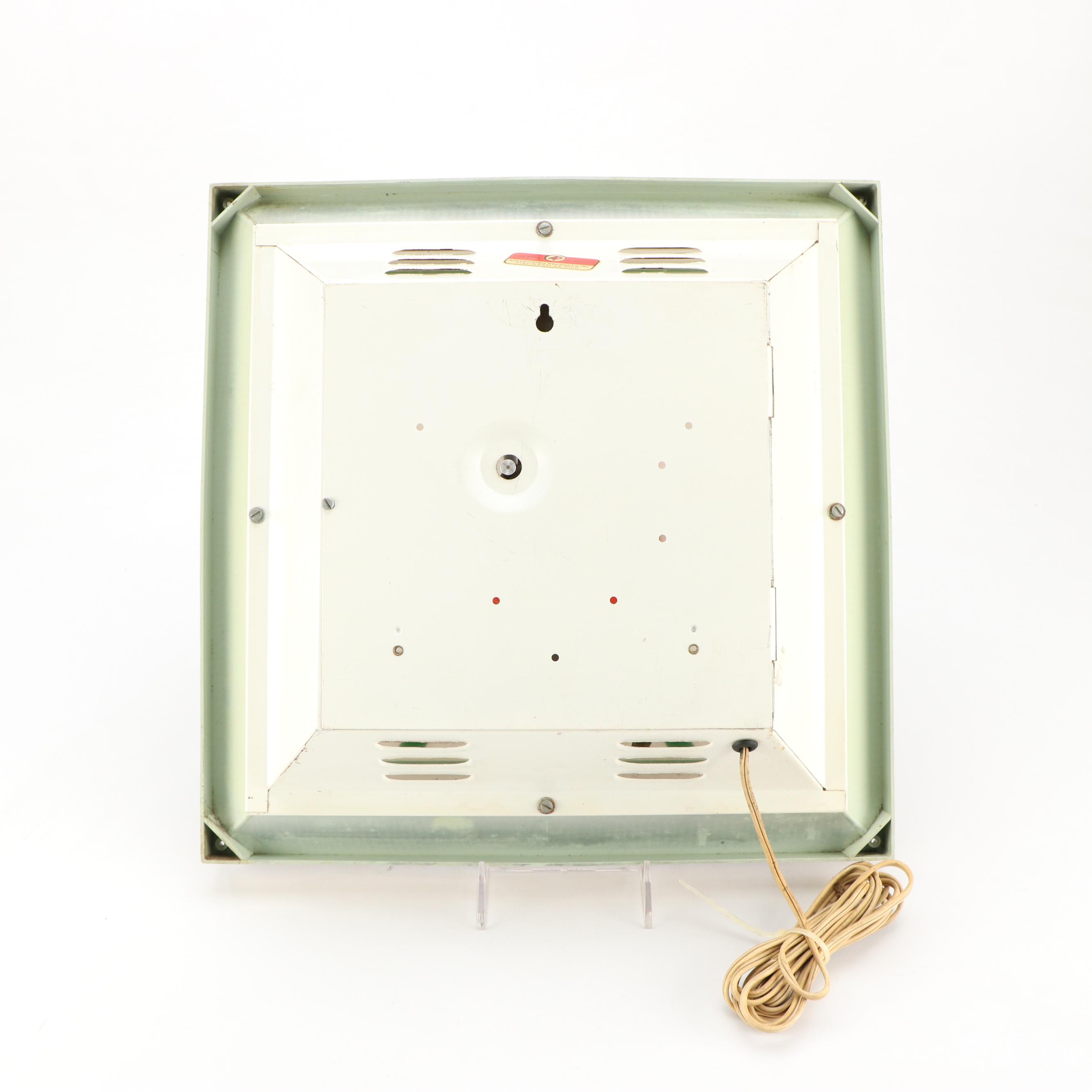 7UP "You Like It...It Likes You!" Advertisement Wall Clock, 1960s