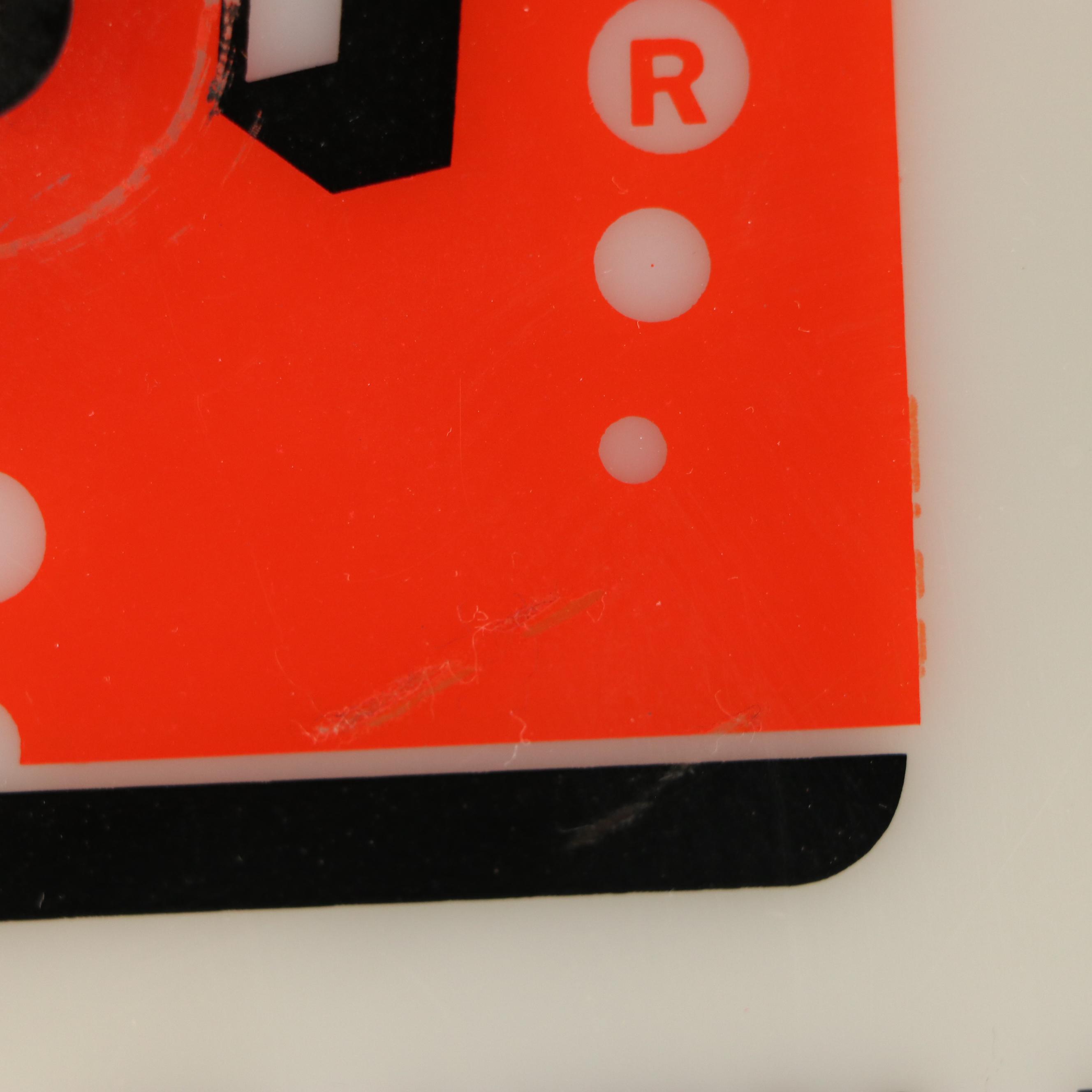 7UP "You Like It...It Likes You!" Advertisement Wall Clock, 1960s