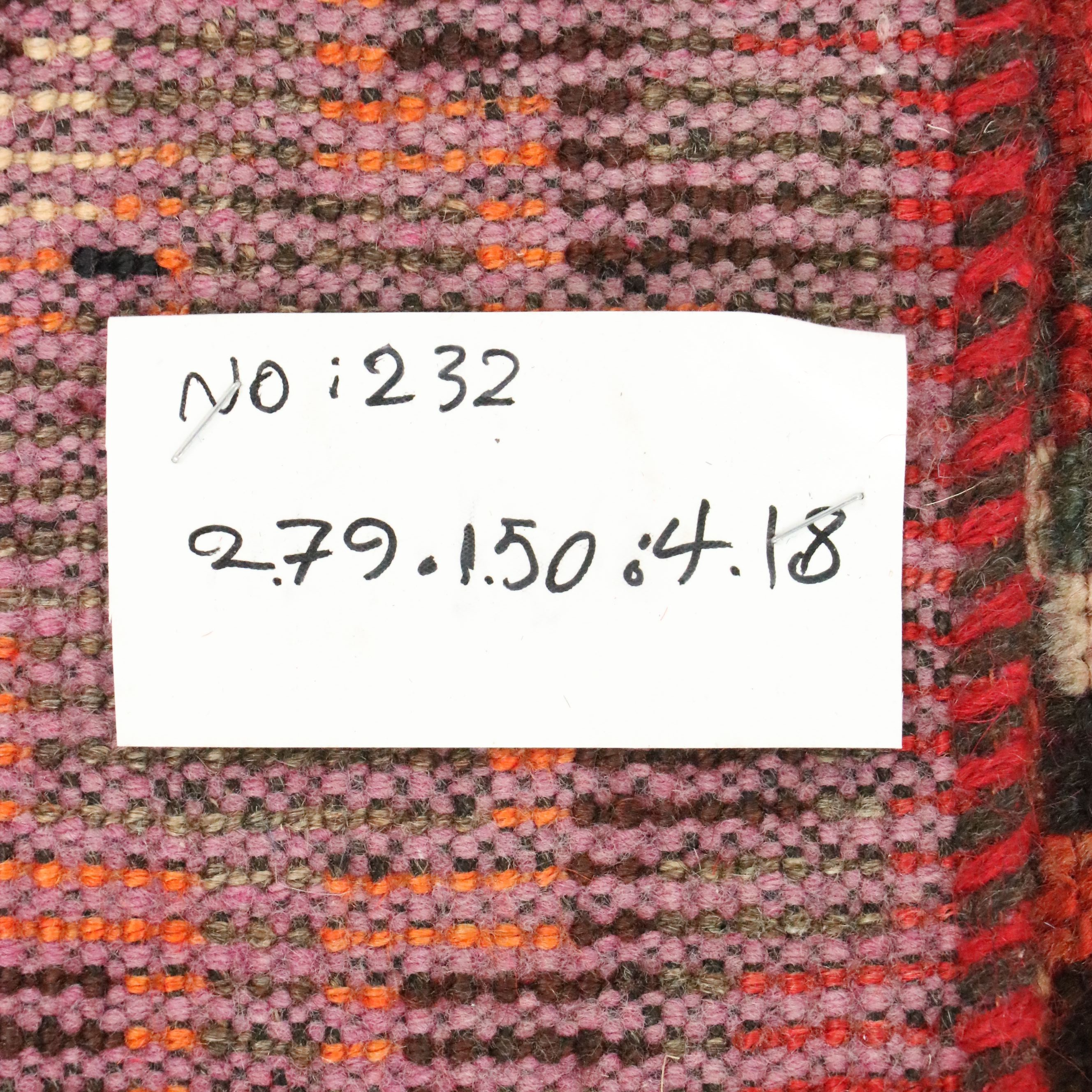 4'11 x 9'4 Hand-Knotted Persian Qashqai Area Rug