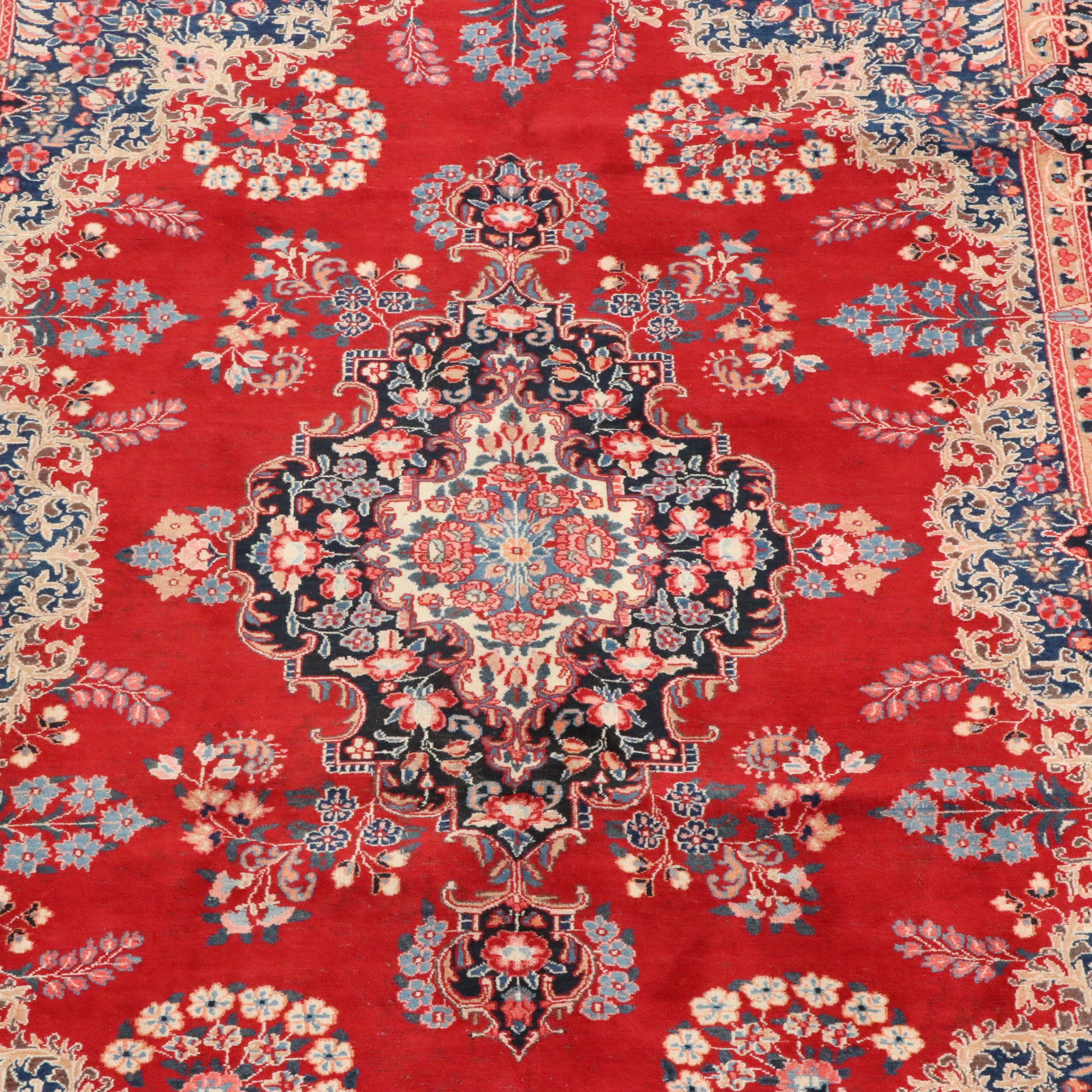 6'11 x 10'3 Hand-Knotted Persian Tabriz Area Rug