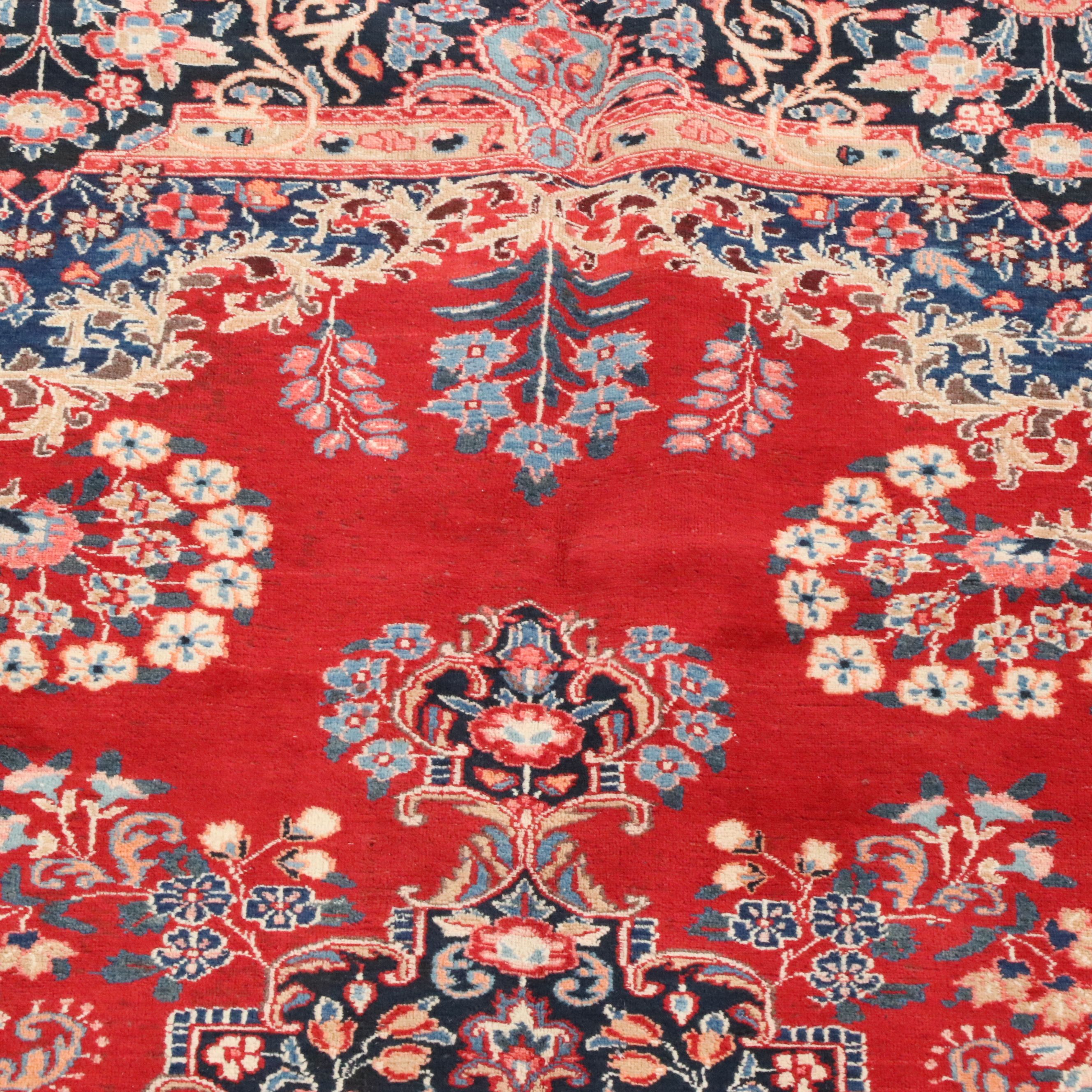 6'11 x 10'3 Hand-Knotted Persian Tabriz Area Rug