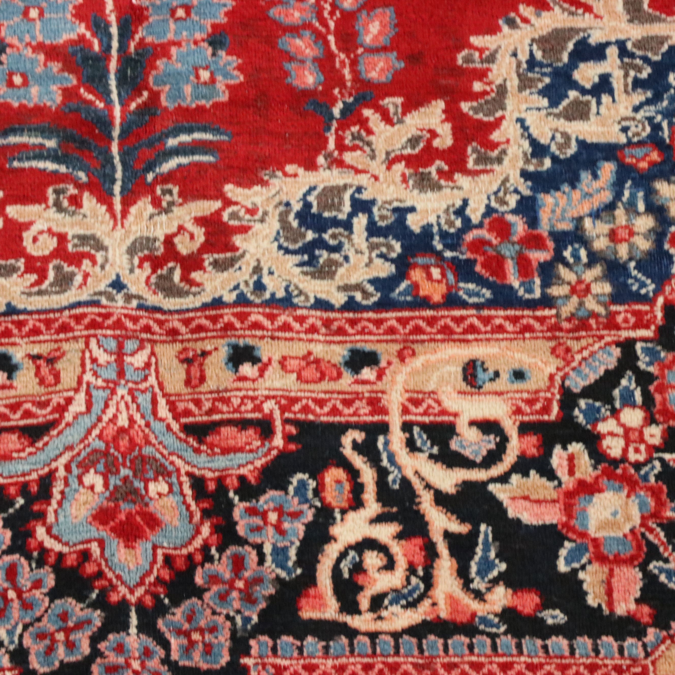 6'11 x 10'3 Hand-Knotted Persian Tabriz Area Rug