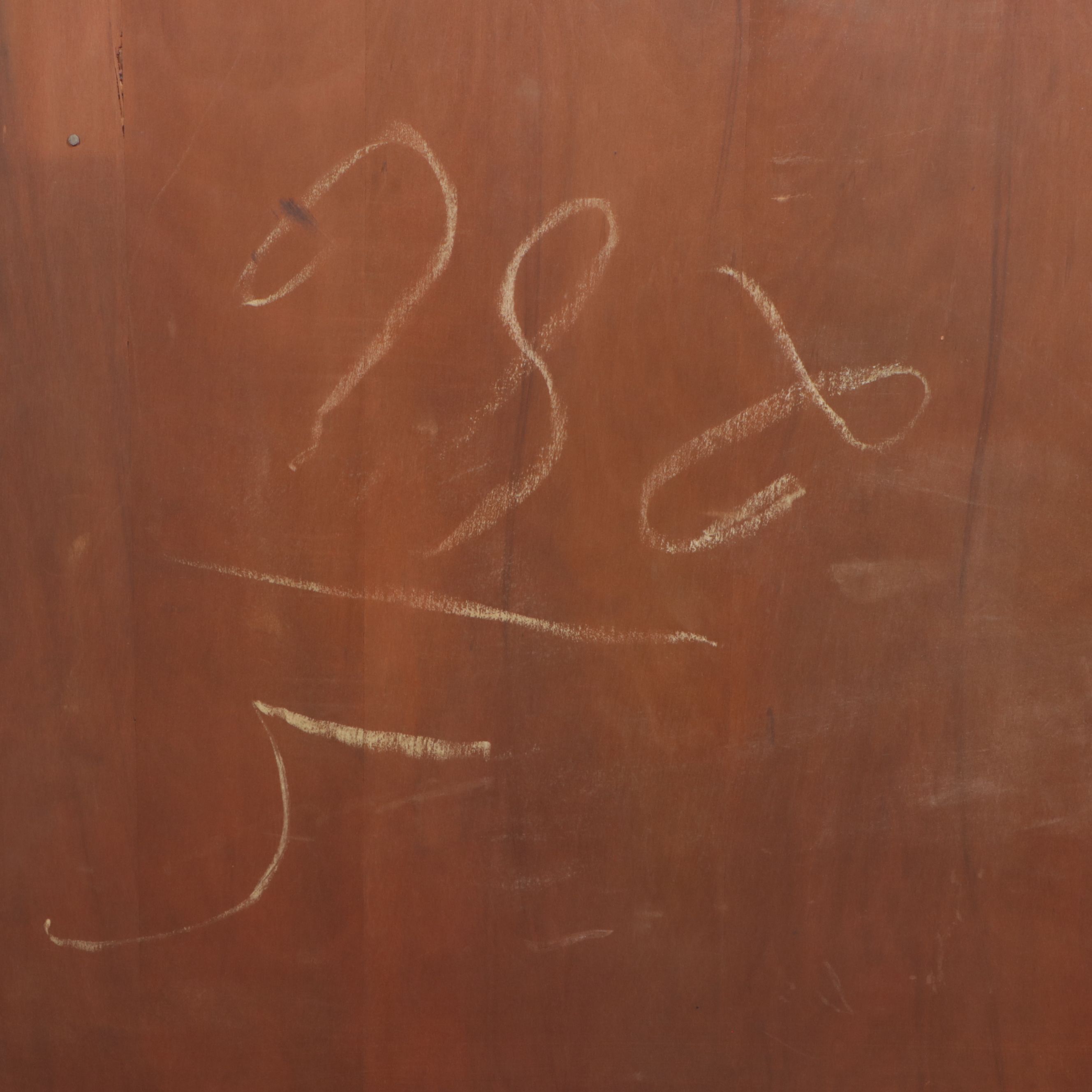 Chippendale Style Mahogany Secretary Desk with Hutch