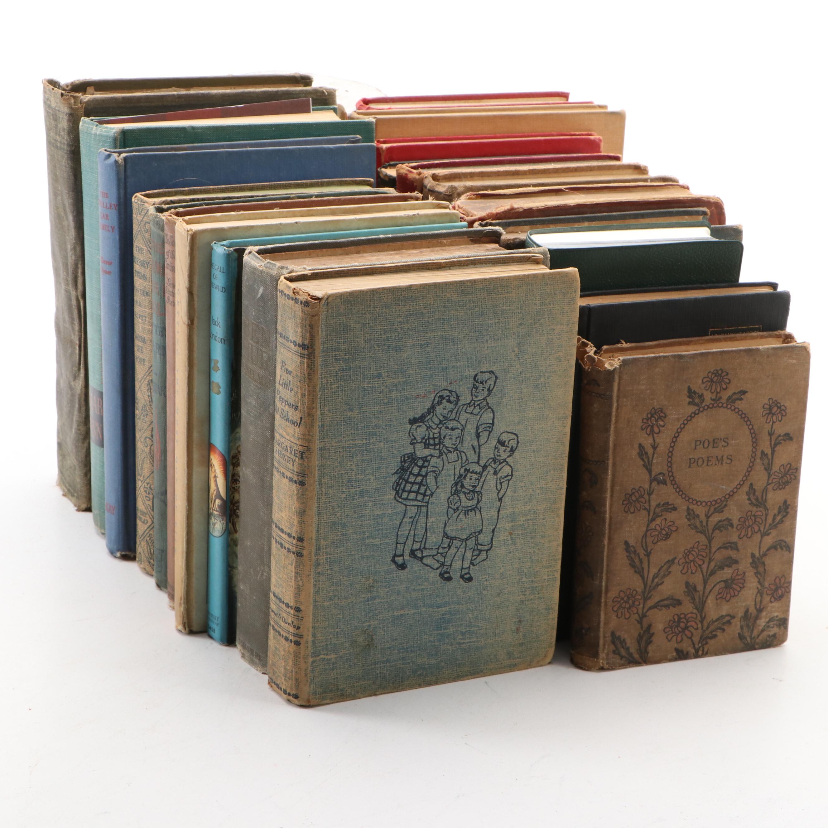 Illustrated "The Trolley Car Family" by Eleanor Clymer and More Books