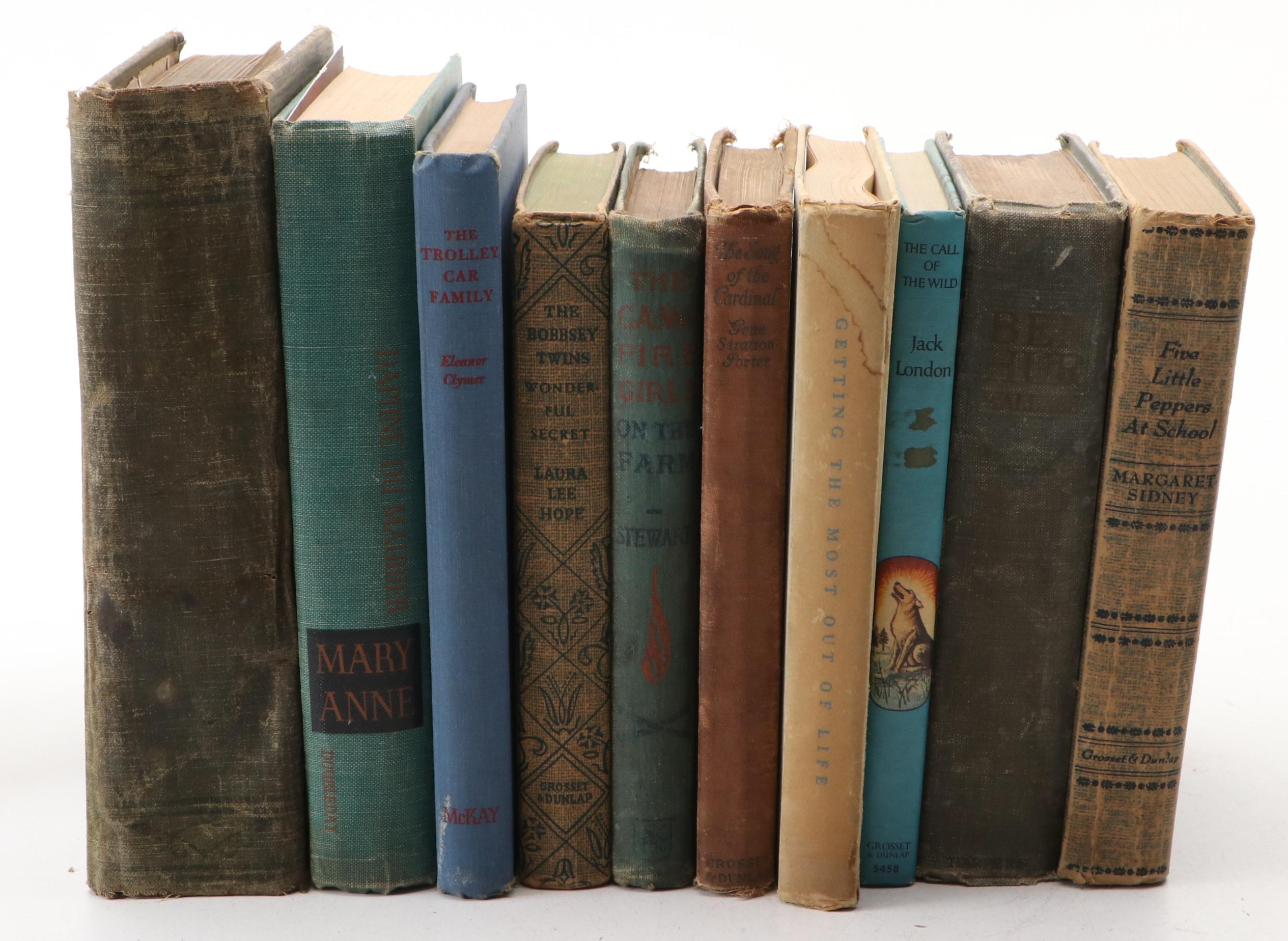 Illustrated "The Trolley Car Family" by Eleanor Clymer and More Books