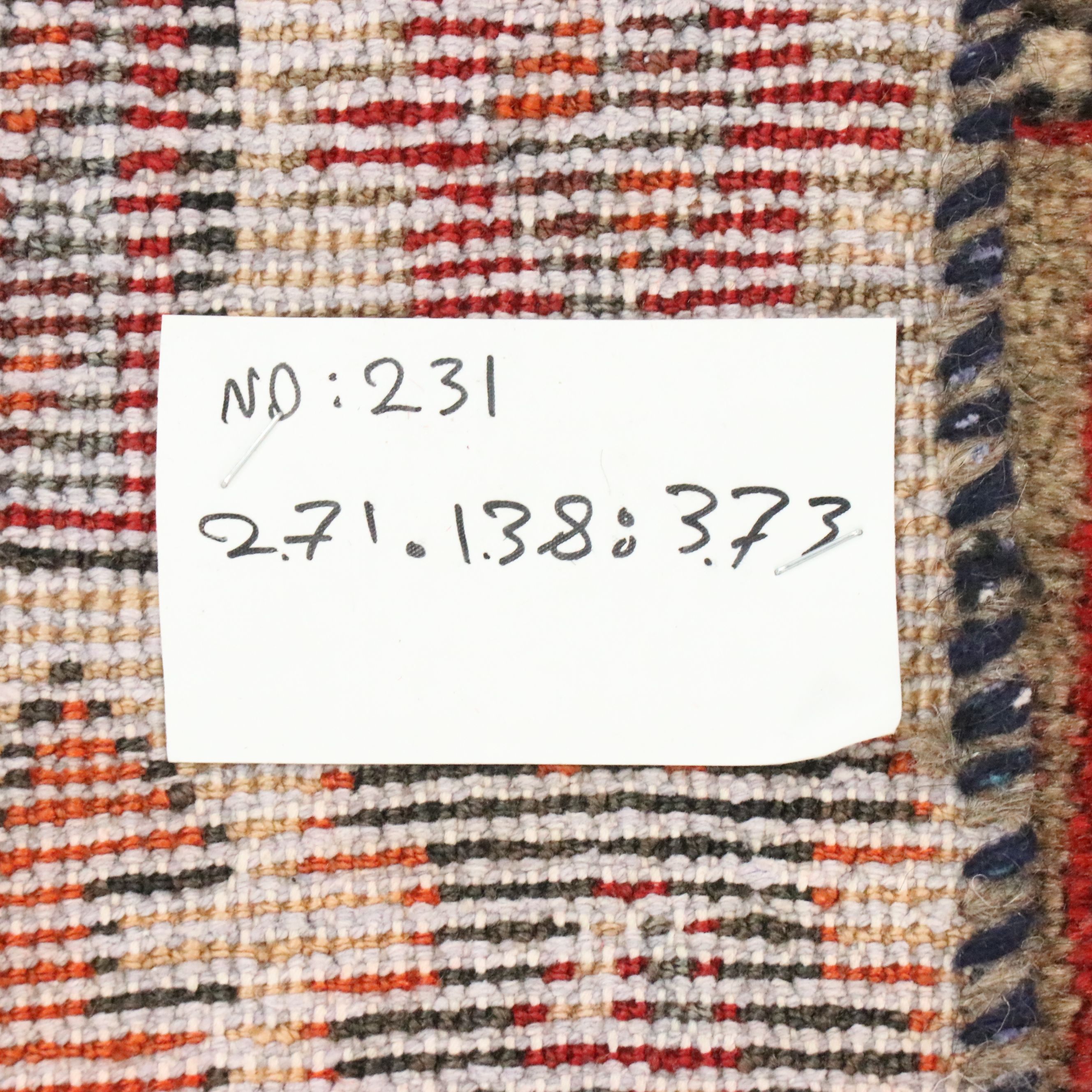 4'8 x 9' Hand-Knotted Persian Bakhtiari Area Rug