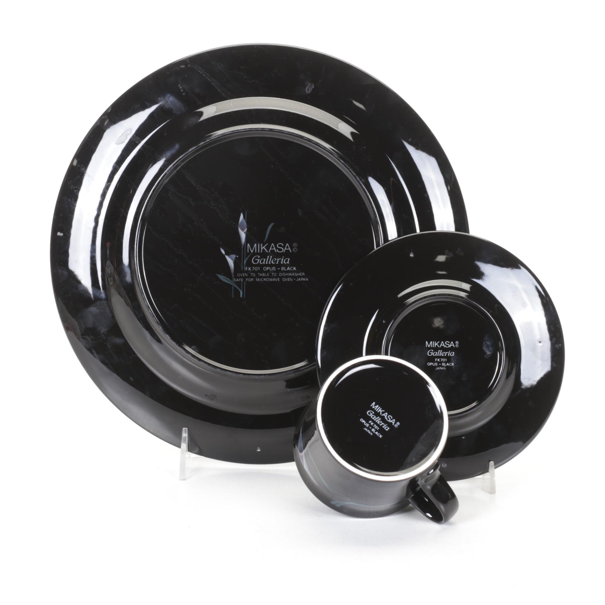 Mikasa "Opus Black" Dinnerware