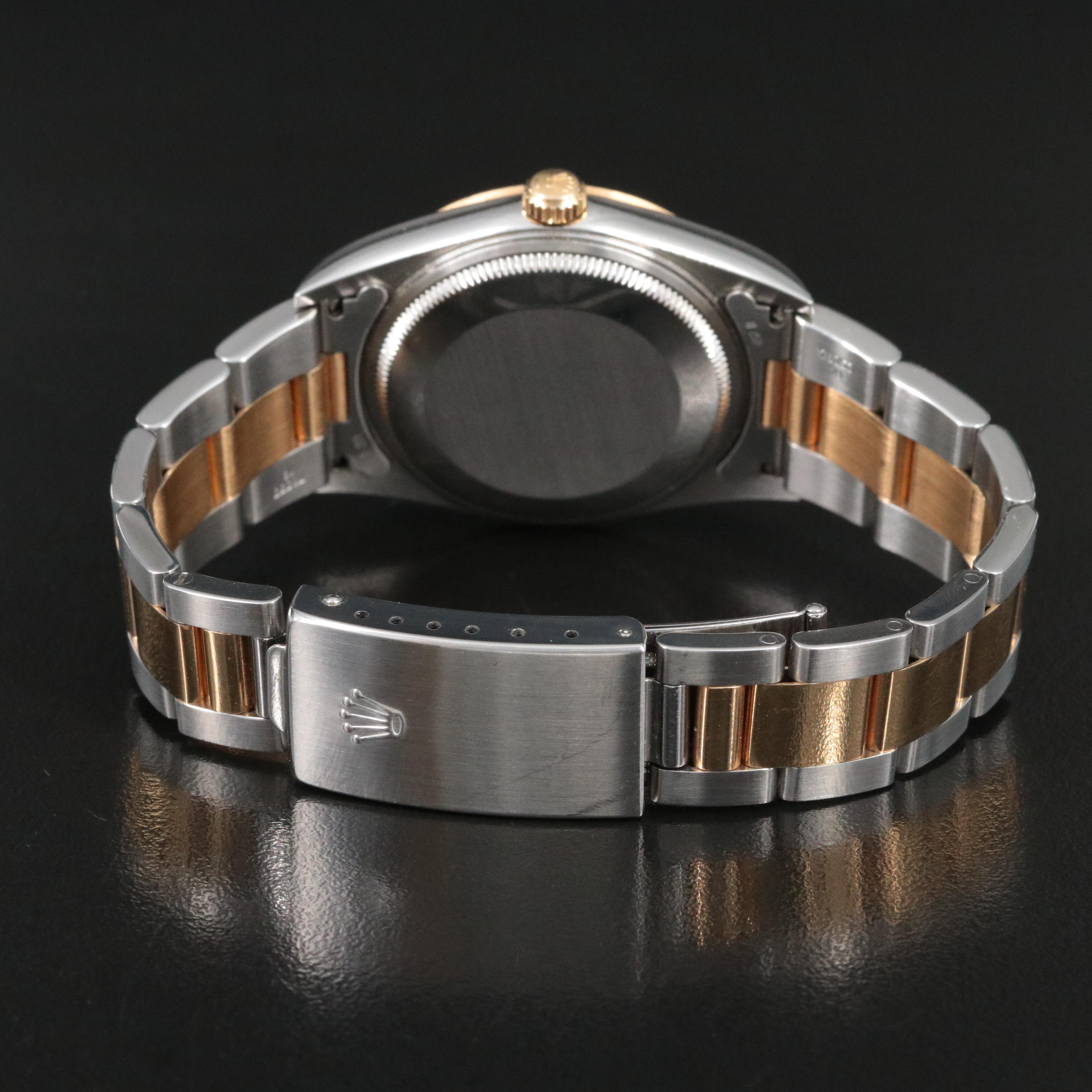 2005 Rolex Oyster Perptual Two-Tone Model 14233 M Watch