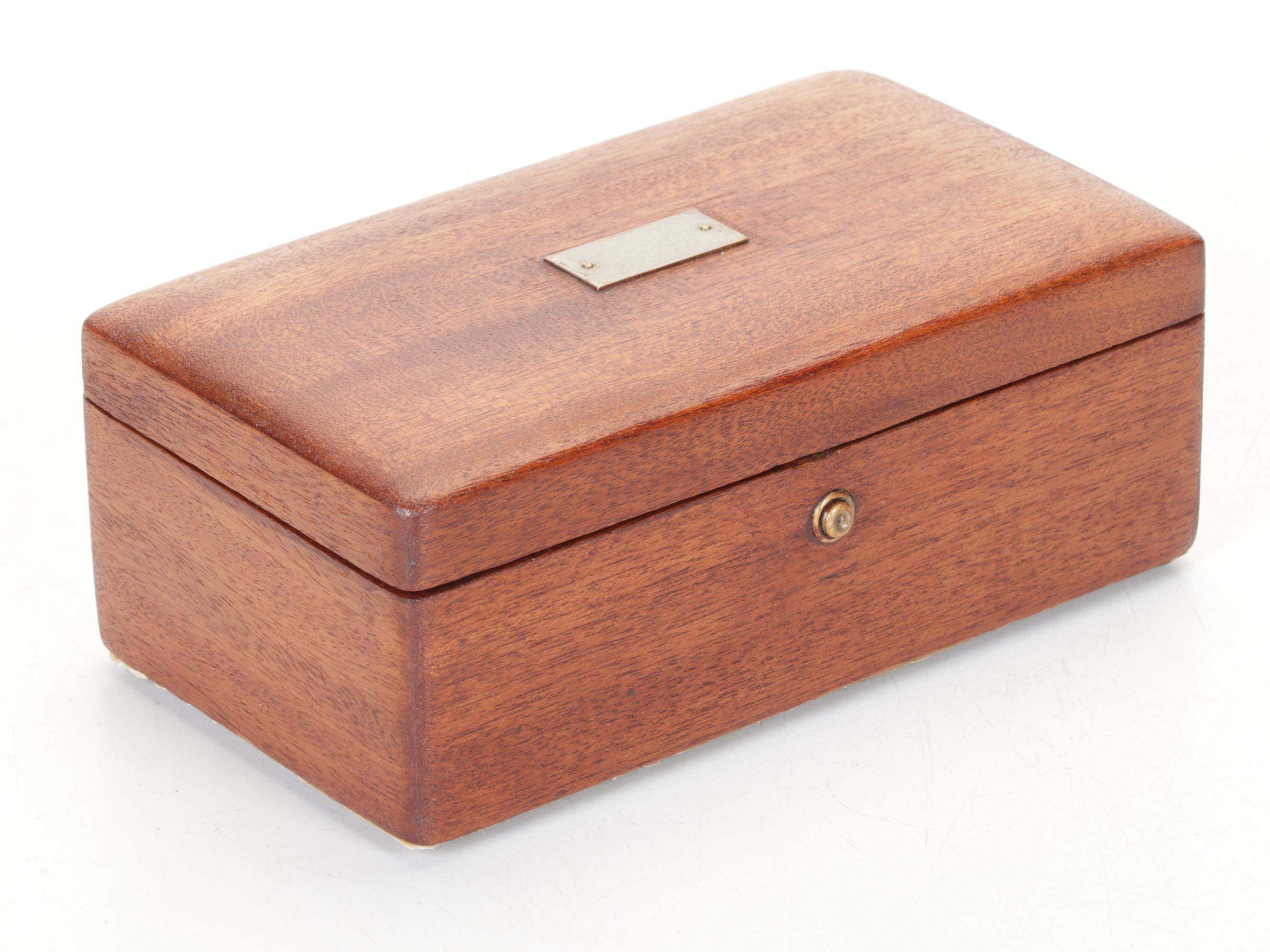 Wall Mirror with Charles H. Overly Illustration & Keepsake Box