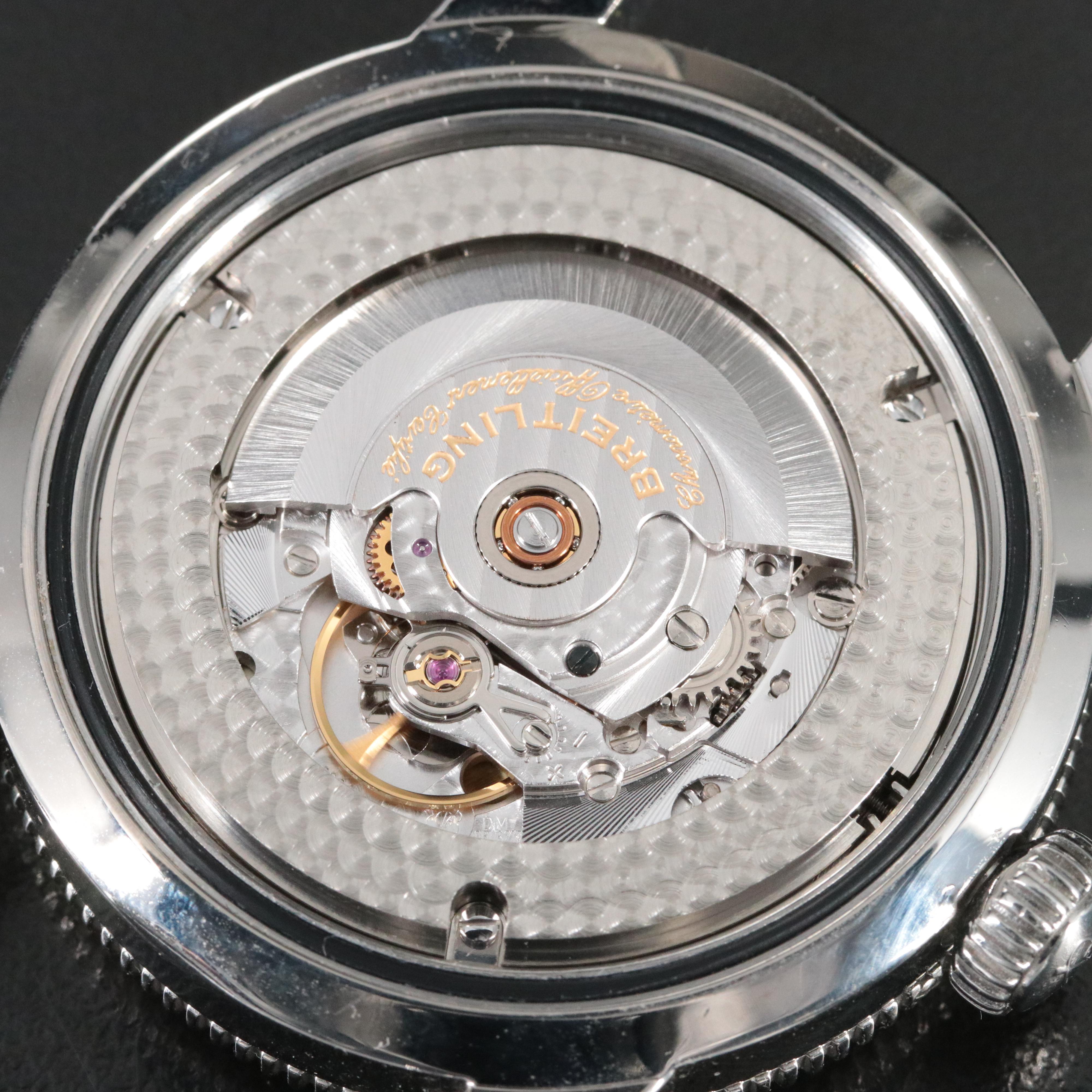 Breitling Superocean Heritage 46 A17320 Brown Steel Automatic Watch