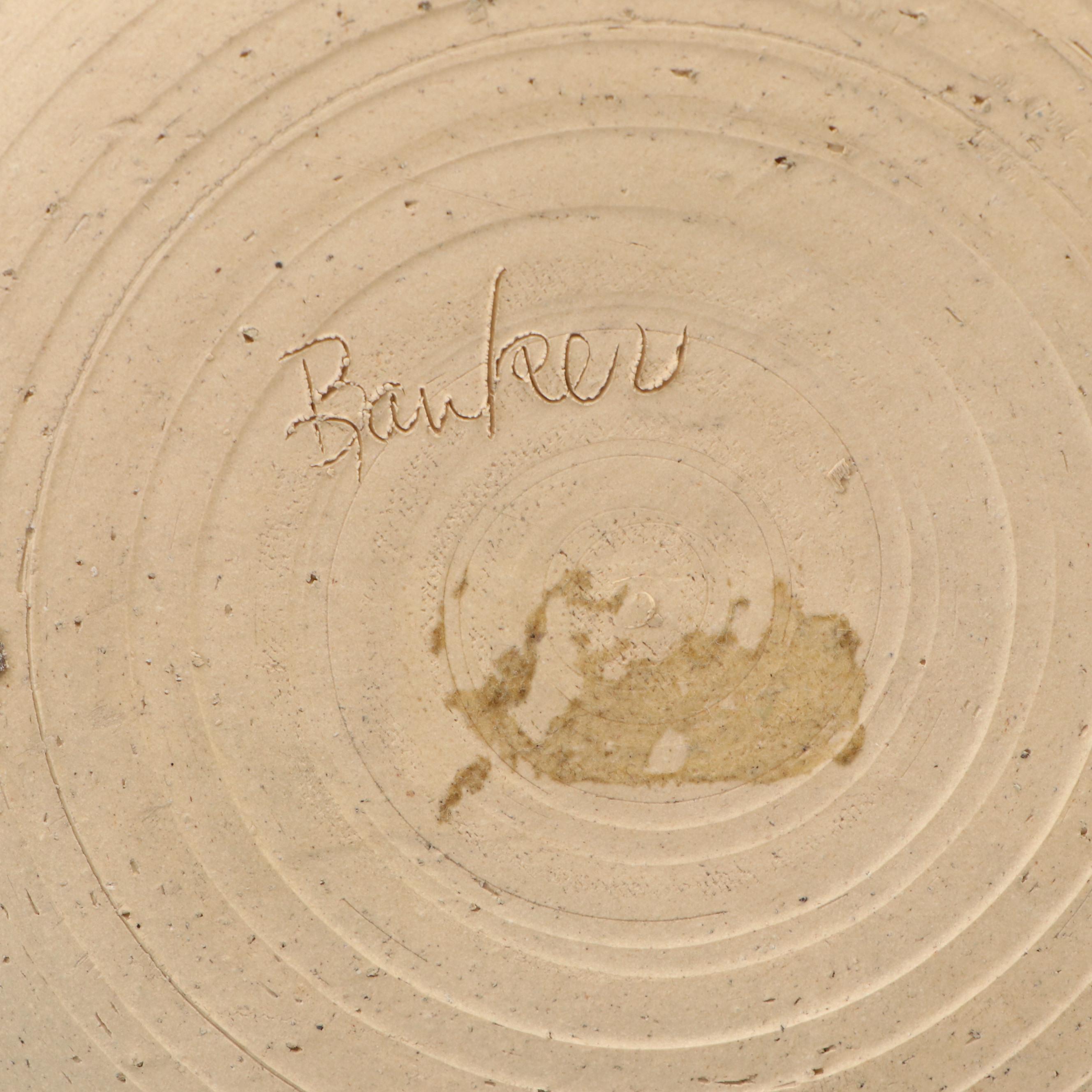 Italian Ceramic Fish Platter with Artisan Wheel Thrown Stoneware Plate