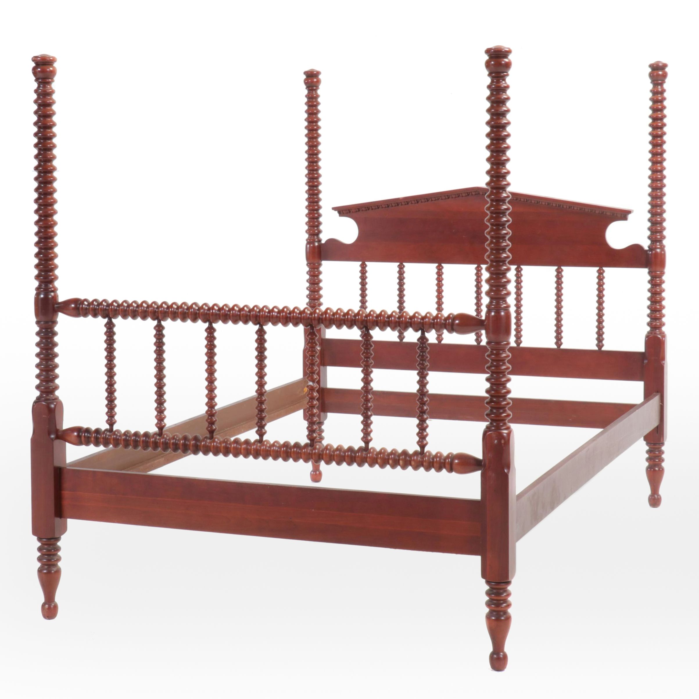 Jenny Lind Style Mahogany Full Size Bed Frame