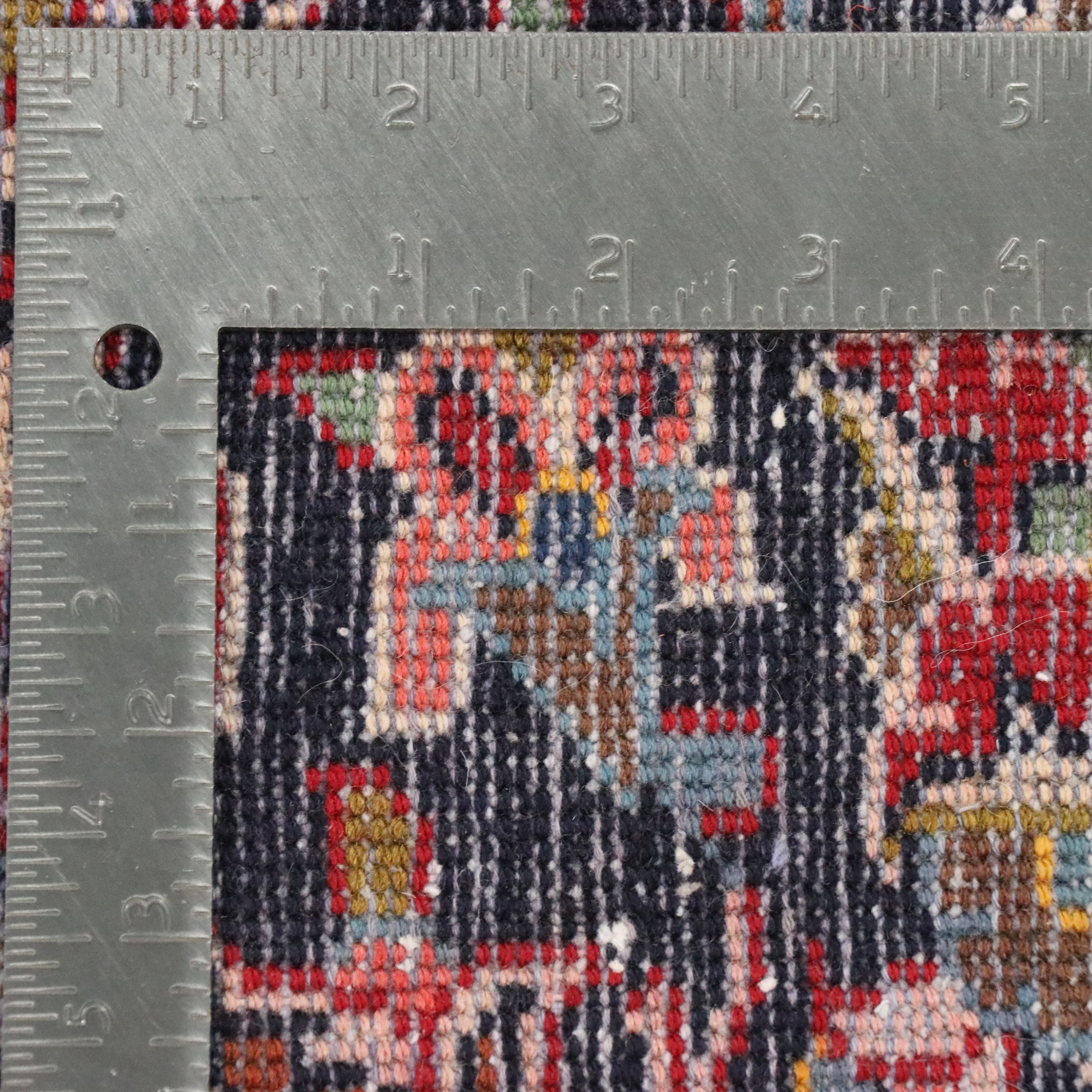 8'5 x 10'8 Hand-Knotted Persian Kashan Area Rug