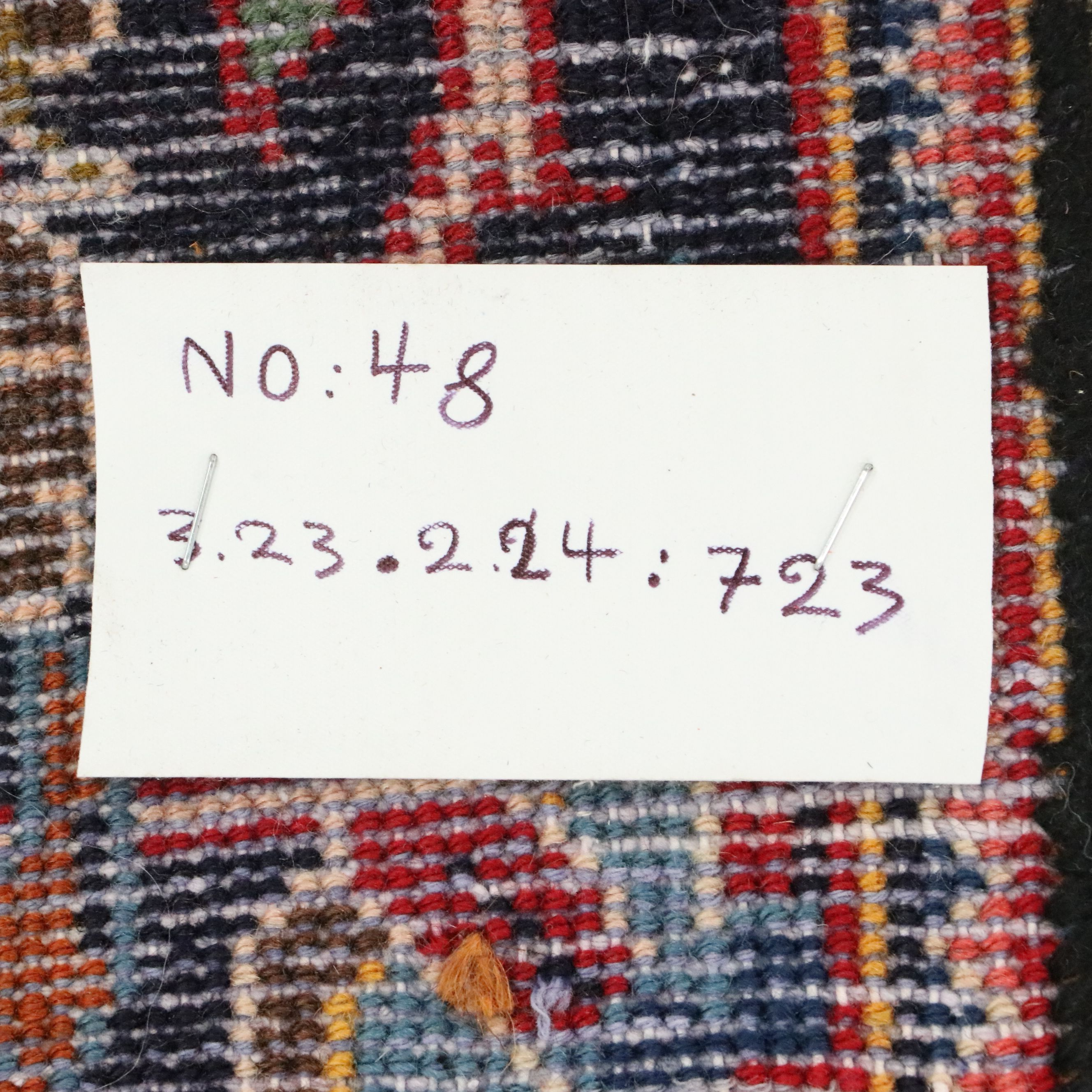 8'5 x 10'8 Hand-Knotted Persian Kashan Area Rug