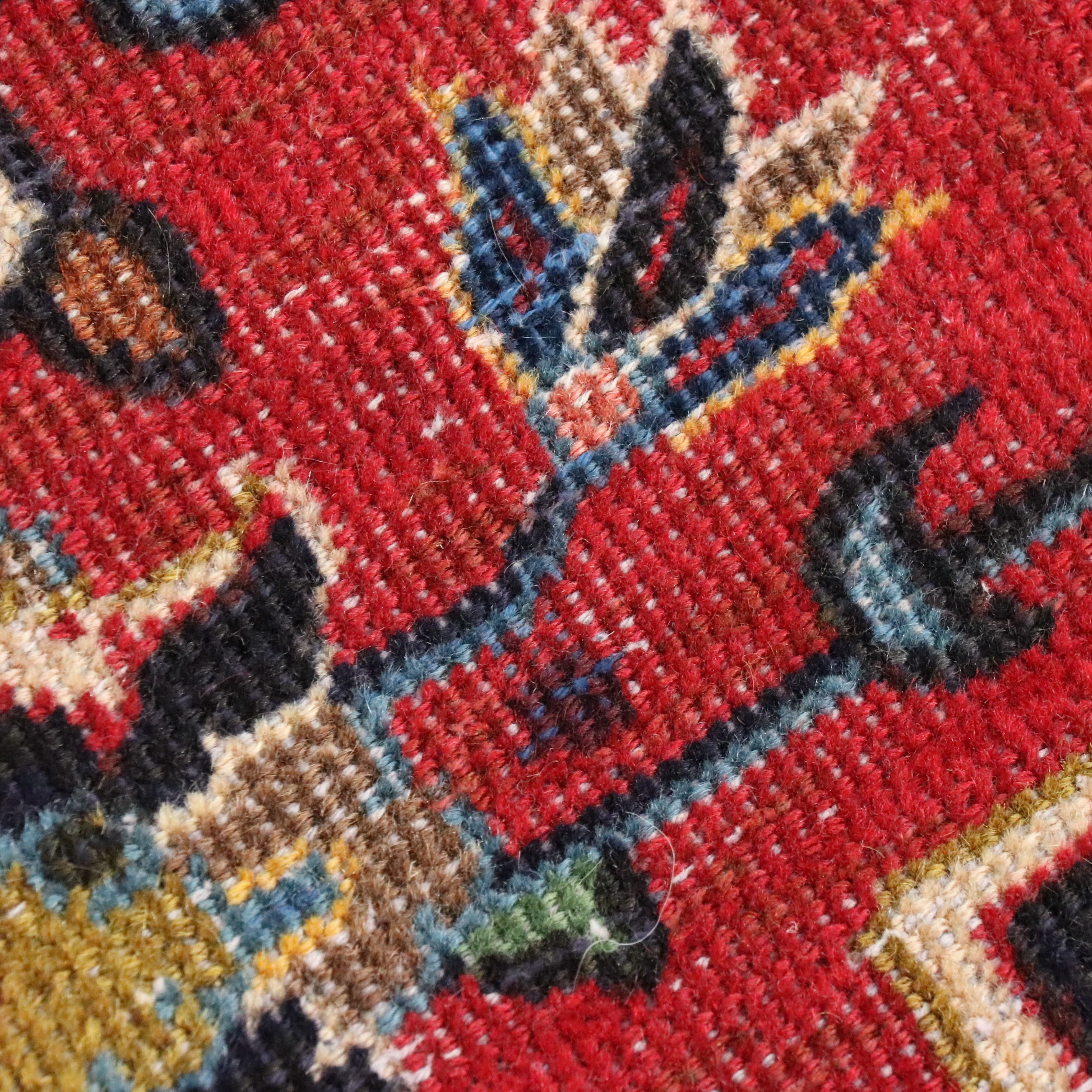 8'5 x 10'8 Hand-Knotted Persian Kashan Area Rug