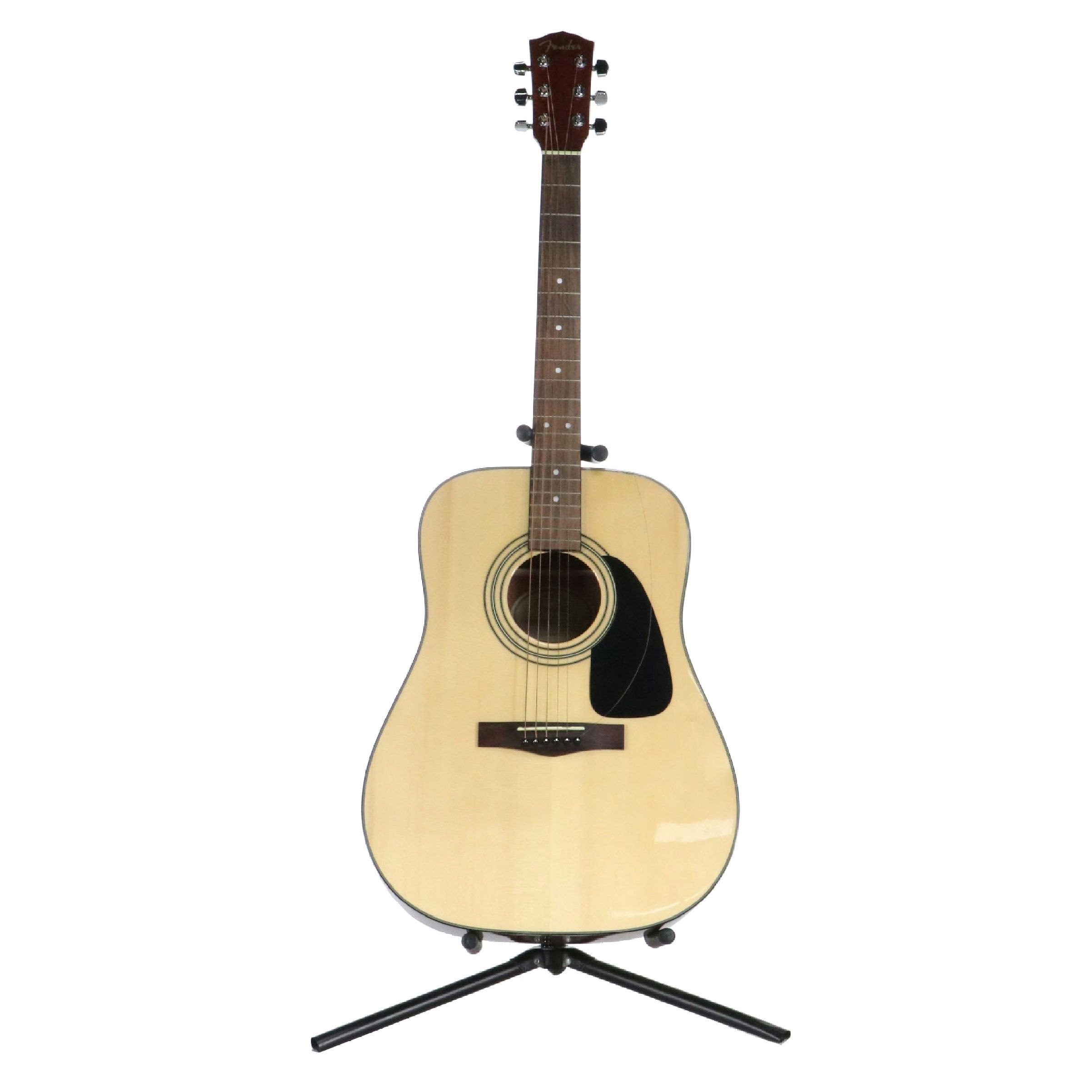Fender DG-8S Spruce Top Dreadnought Acoustic Guitar, Fender Nylon Gig Bag, More
