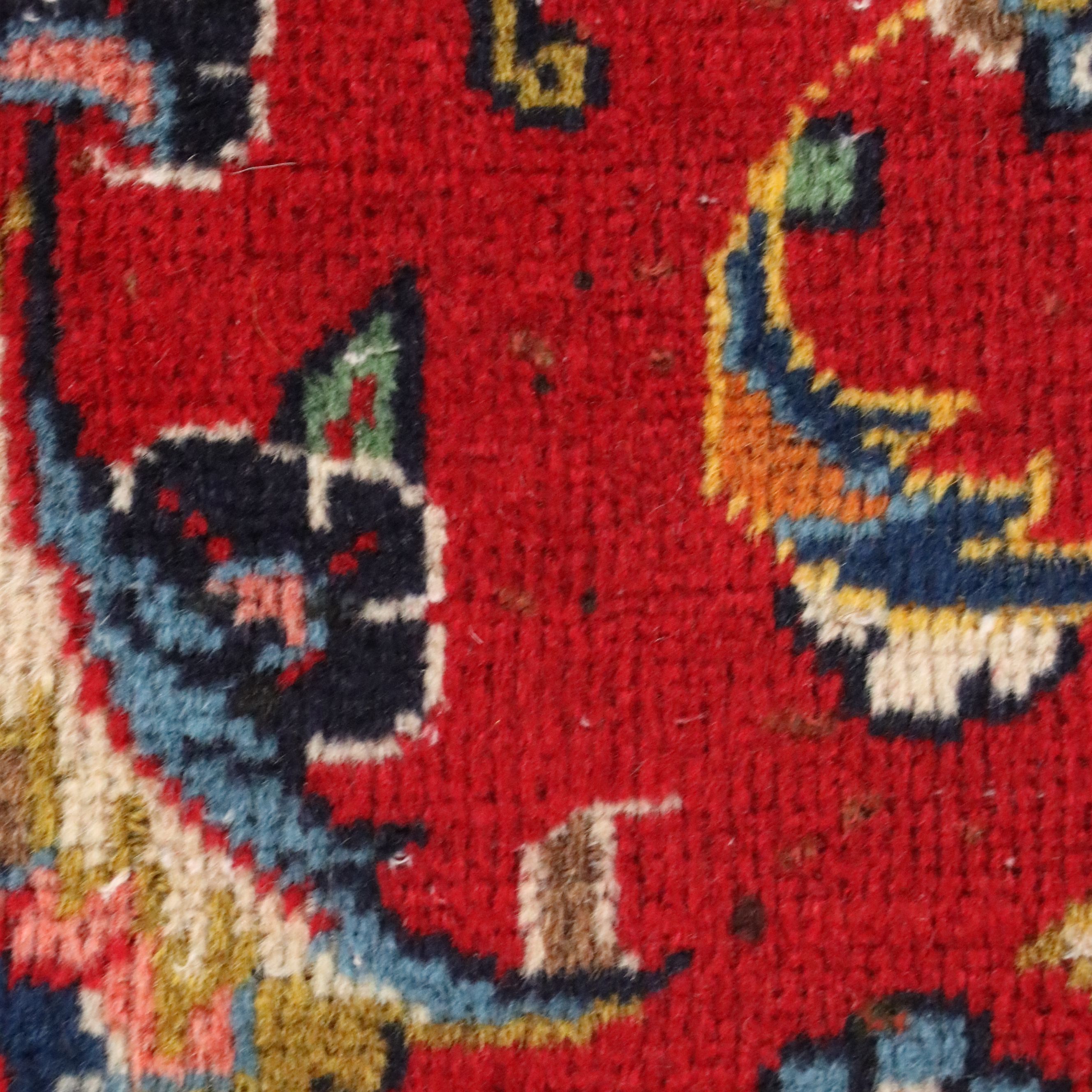 8'5 x 10'8 Hand-Knotted Persian Kashan Area Rug