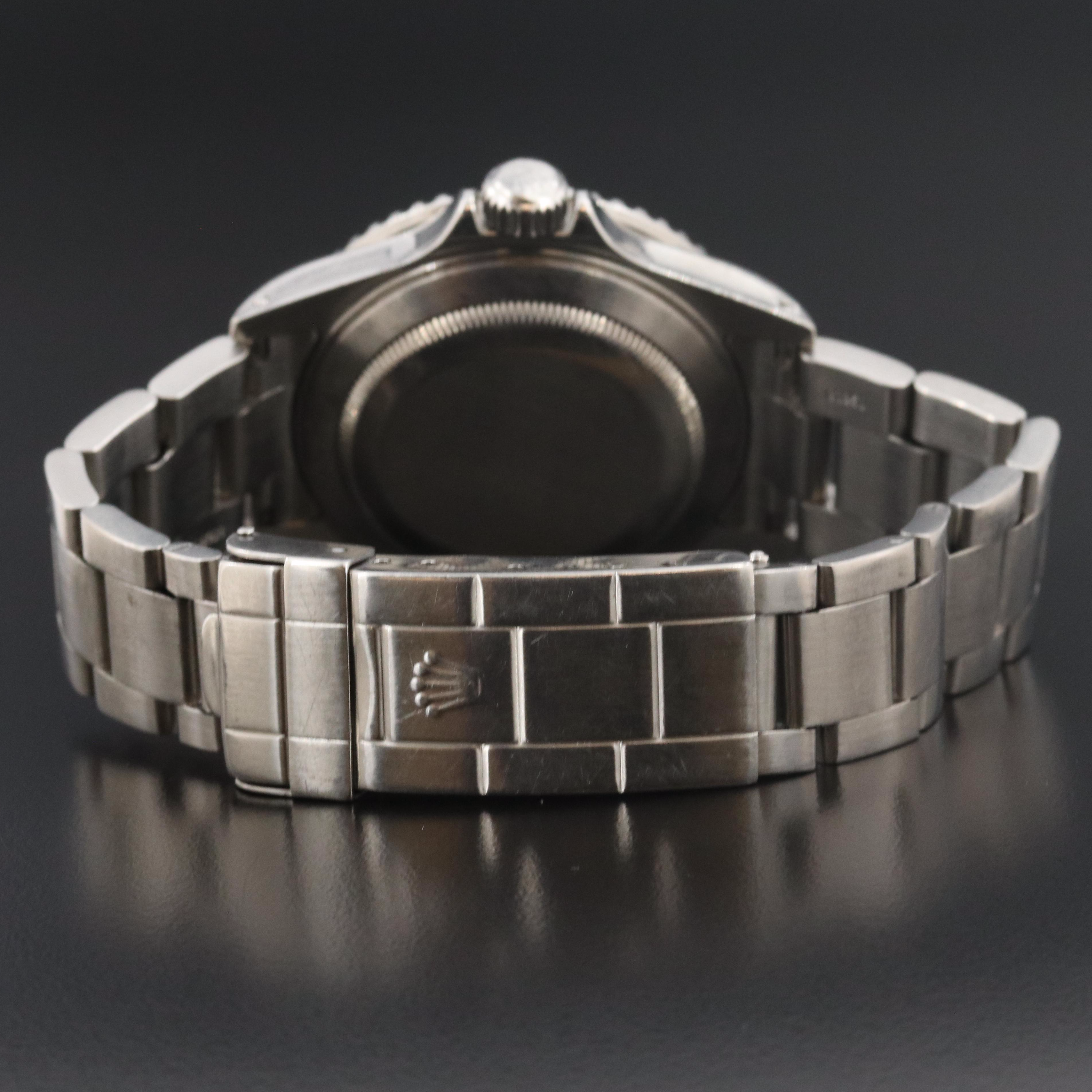 2002 Rolex Model 16610 Submariner Date Watch