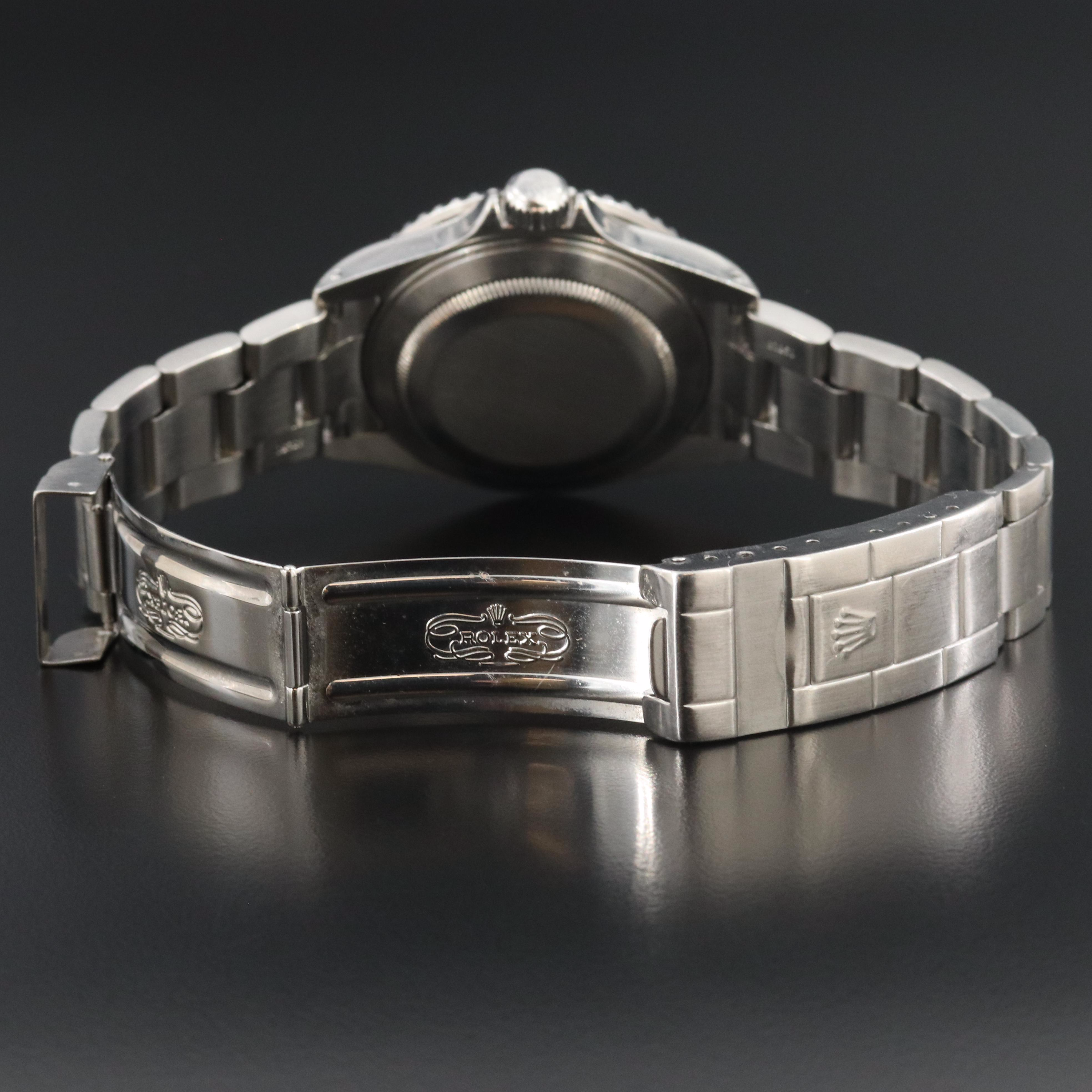 2002 Rolex Model 16610 Submariner Date Watch