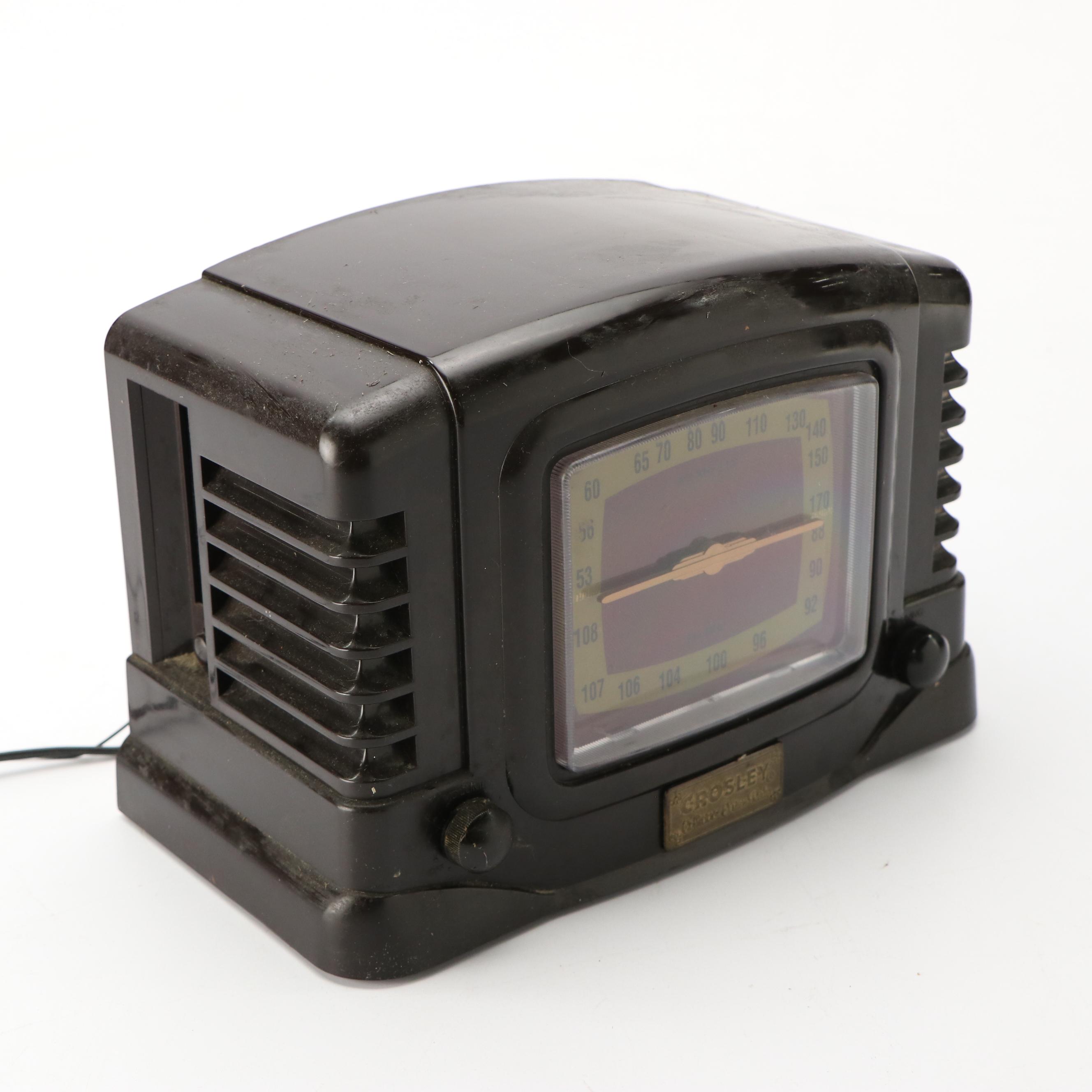 Limited Edition Crosley Collector's Edition CR-4 AM/FM Radio Cassette Player