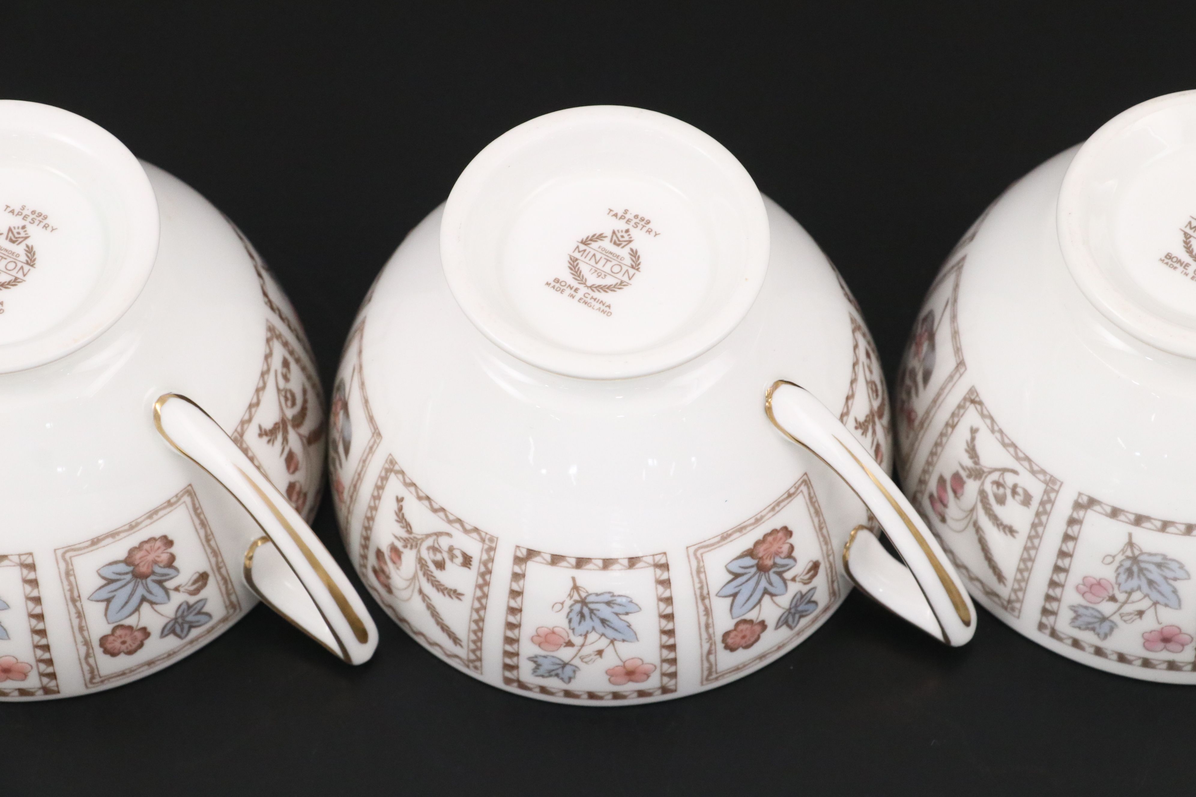 Minton "Tapestry" Bone China Dinnerware, 1957-1970