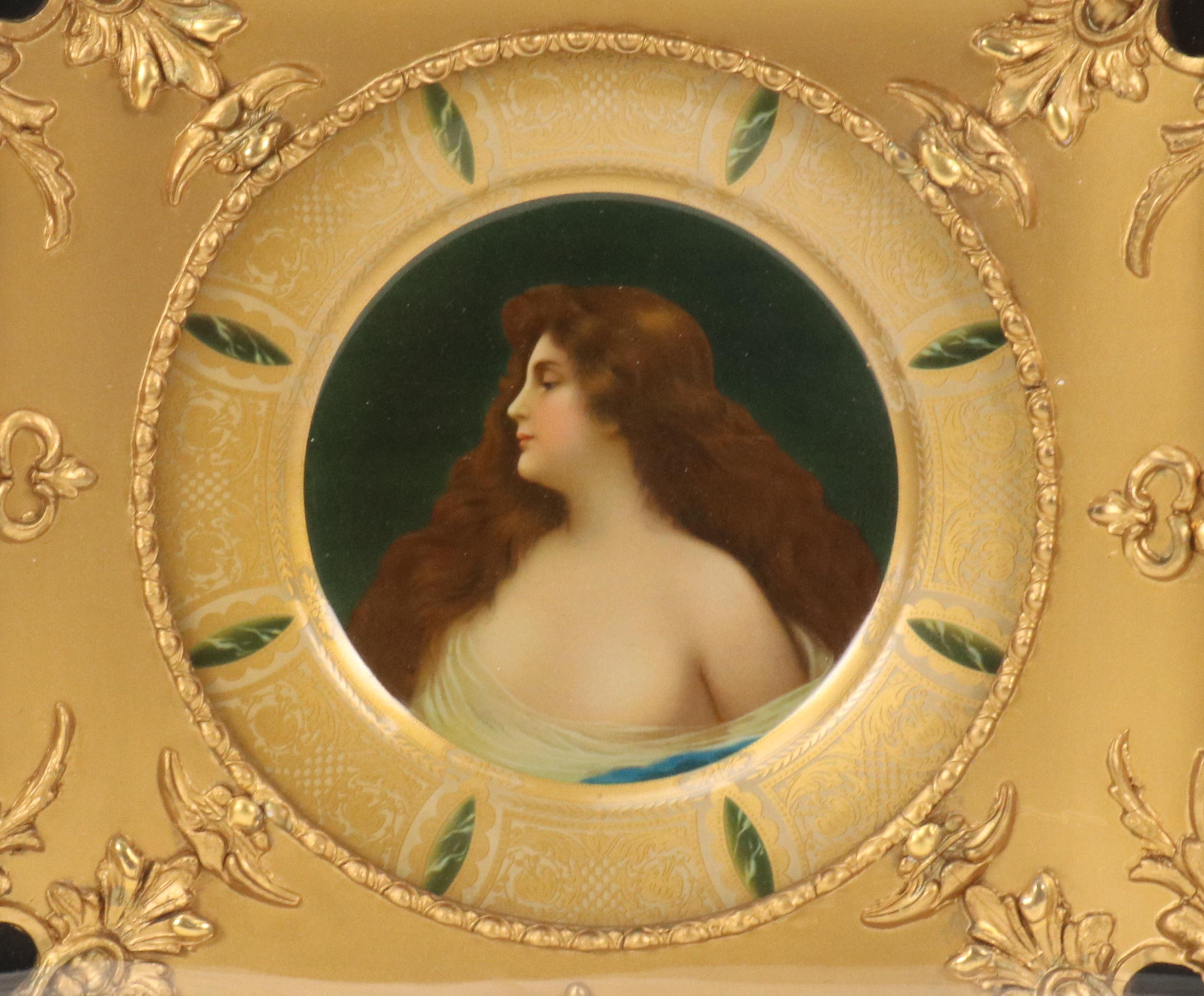 Coca-Cola Vienna Art Deco Collector's Plate, Circa 1905