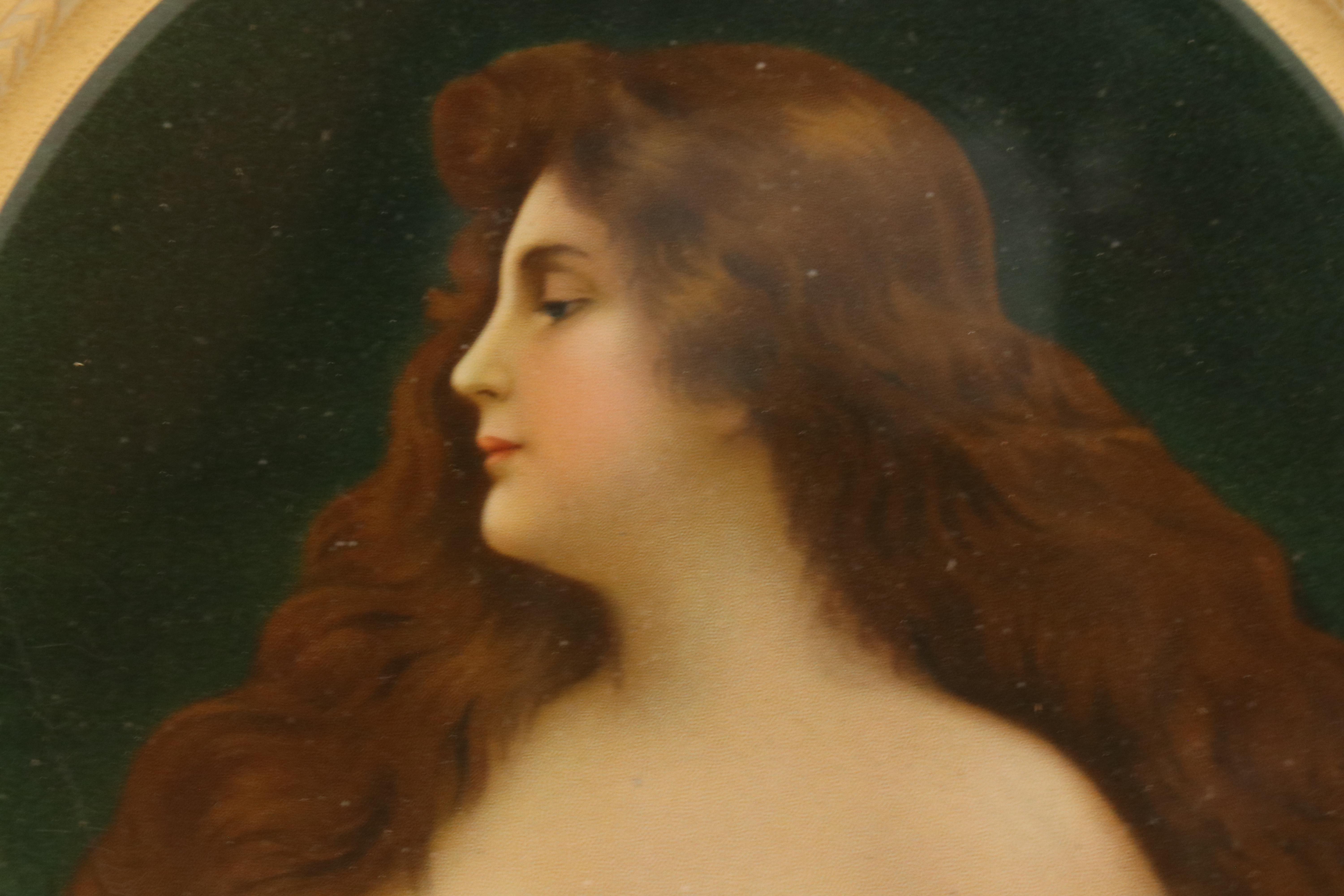 Coca-Cola Vienna Art Deco Collector's Plate, Circa 1905