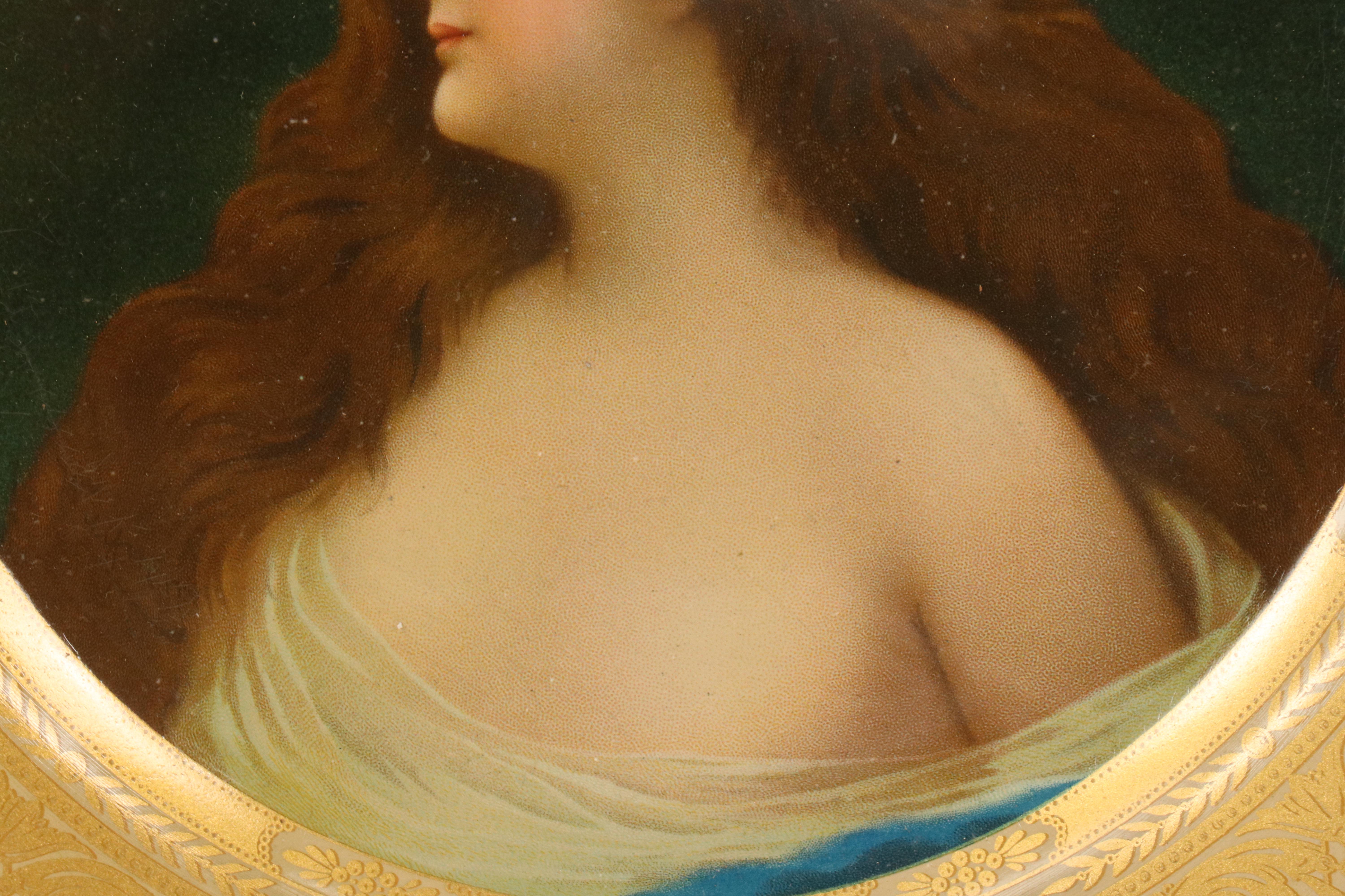 Coca-Cola Vienna Art Deco Collector's Plate, Circa 1905