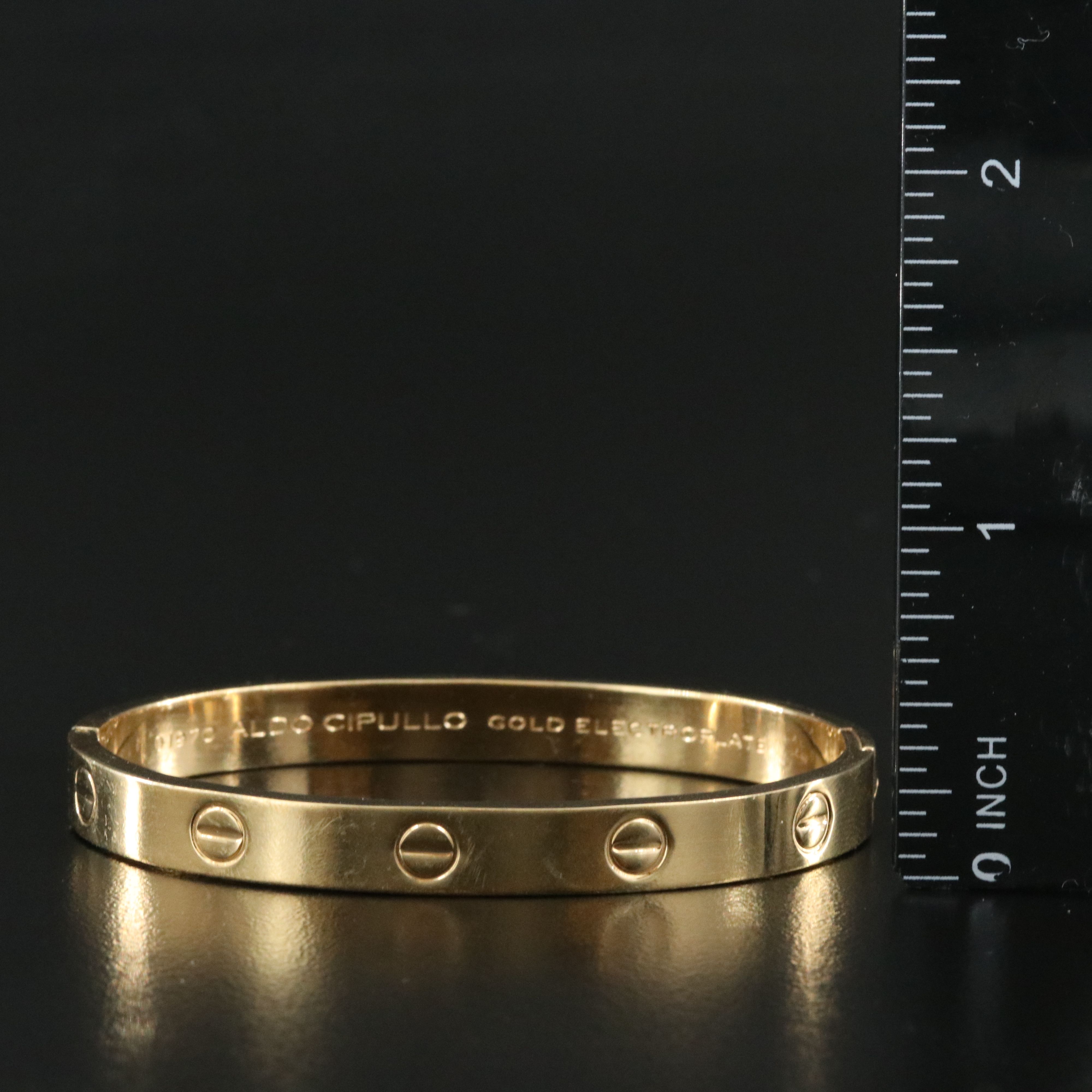 Aldo Cipullo Love Bracelet by Charles Revson