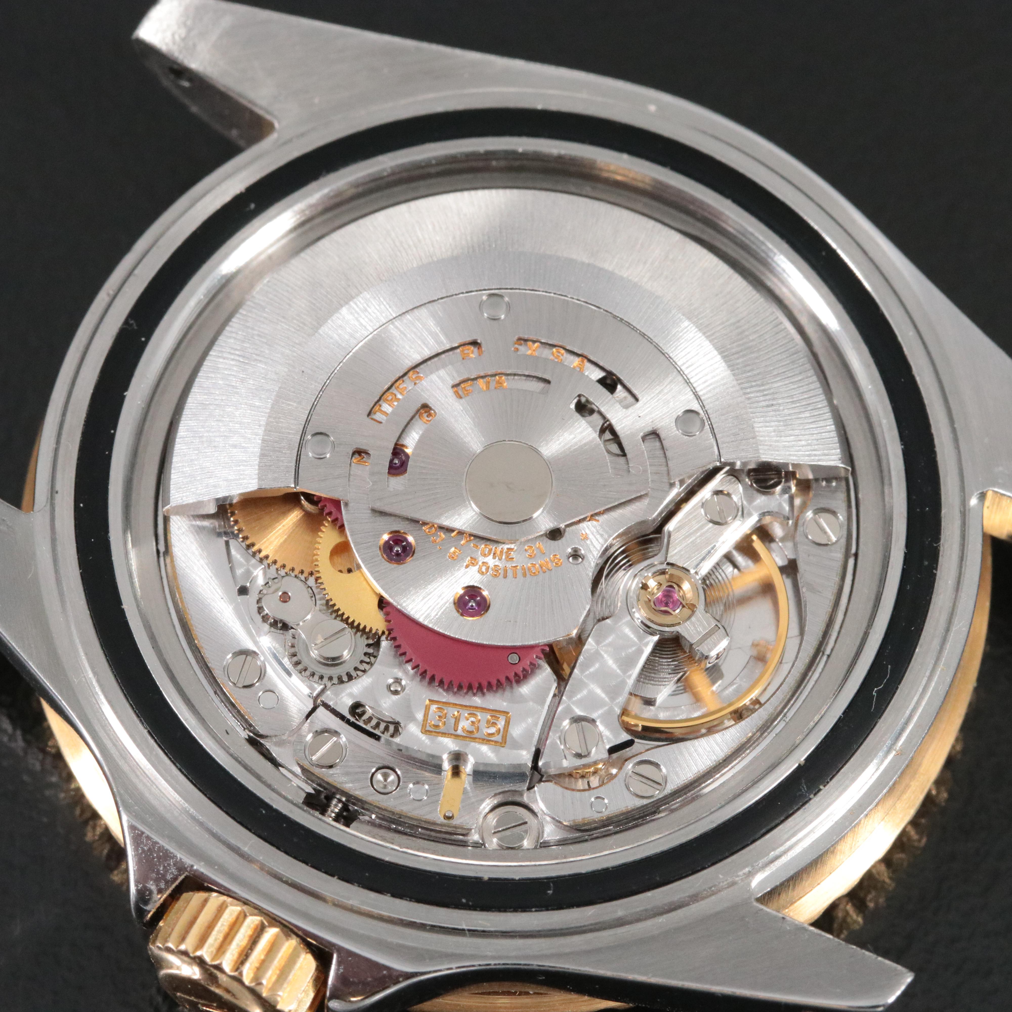 1993 - 1994 Rolex Steel and Gold Submariner 40mm Blue 16613 Watch