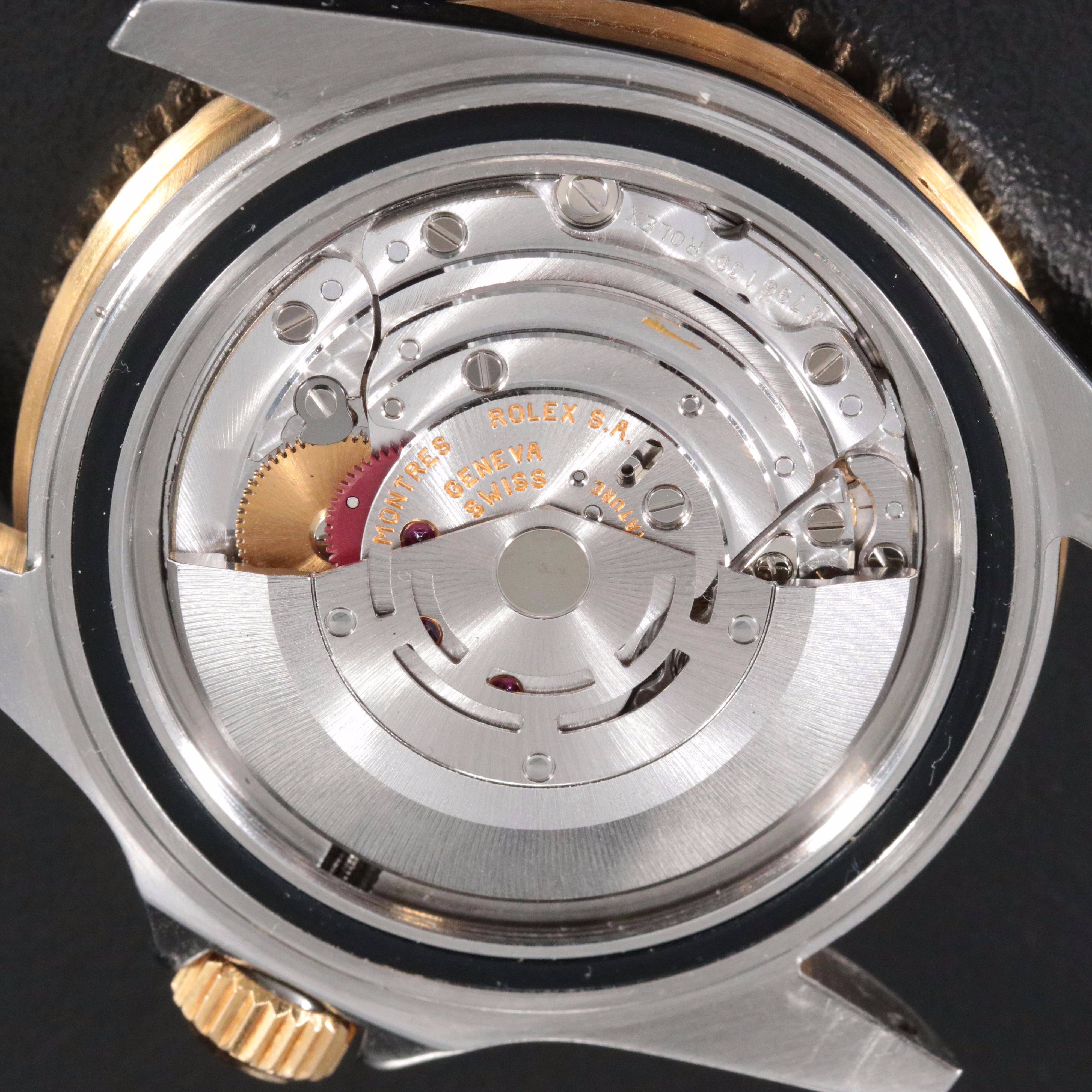 1993 - 1994 Rolex Steel and Gold Submariner 40mm Blue 16613 Watch