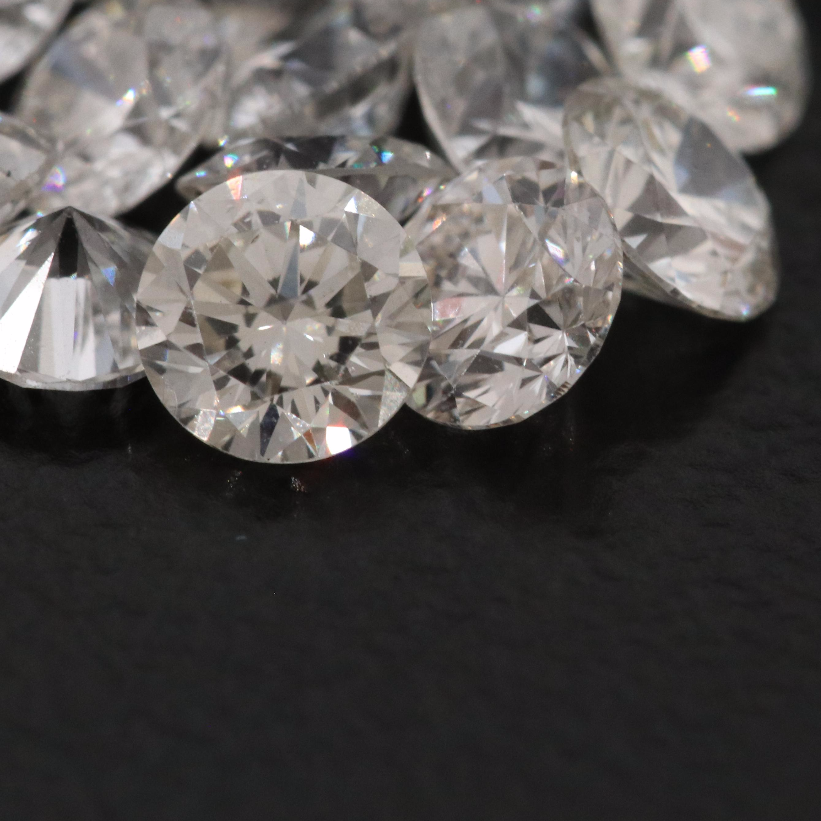 Loose 5.79 CTW Lab Grown Diamond Lot