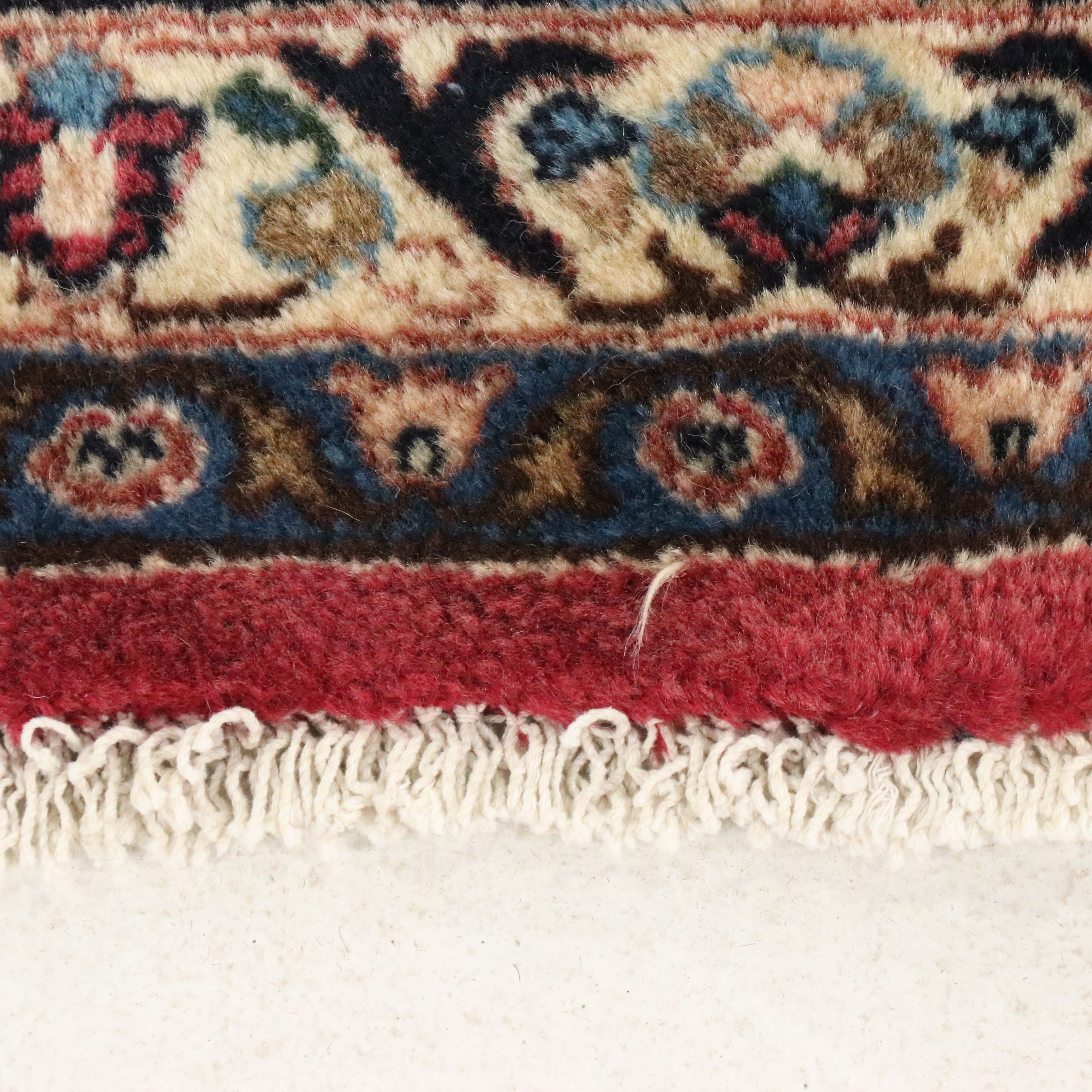 6'2 x 9'6 Hand-Knotted Persian Mashad Area Rug
