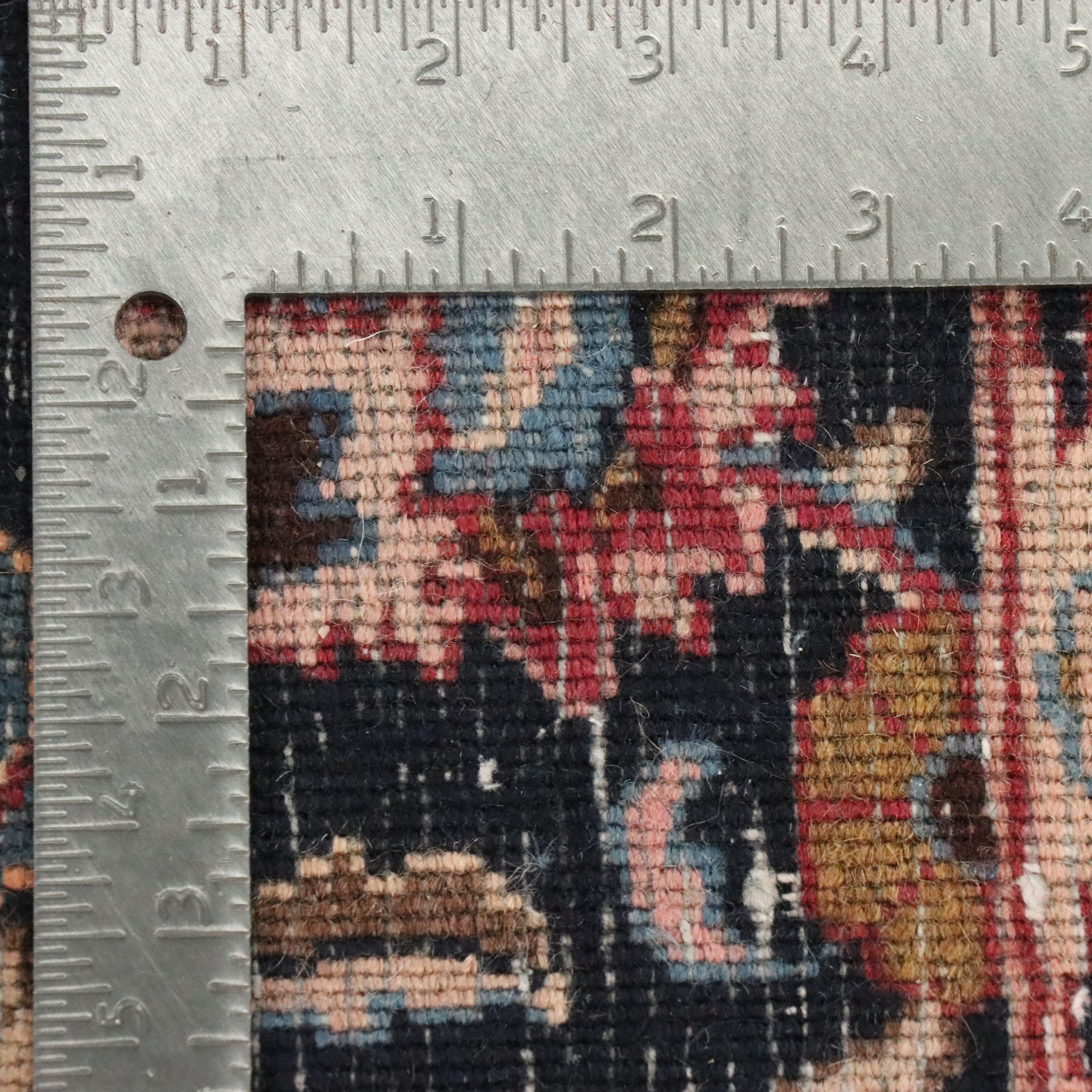 6'2 x 9'6 Hand-Knotted Persian Mashad Area Rug