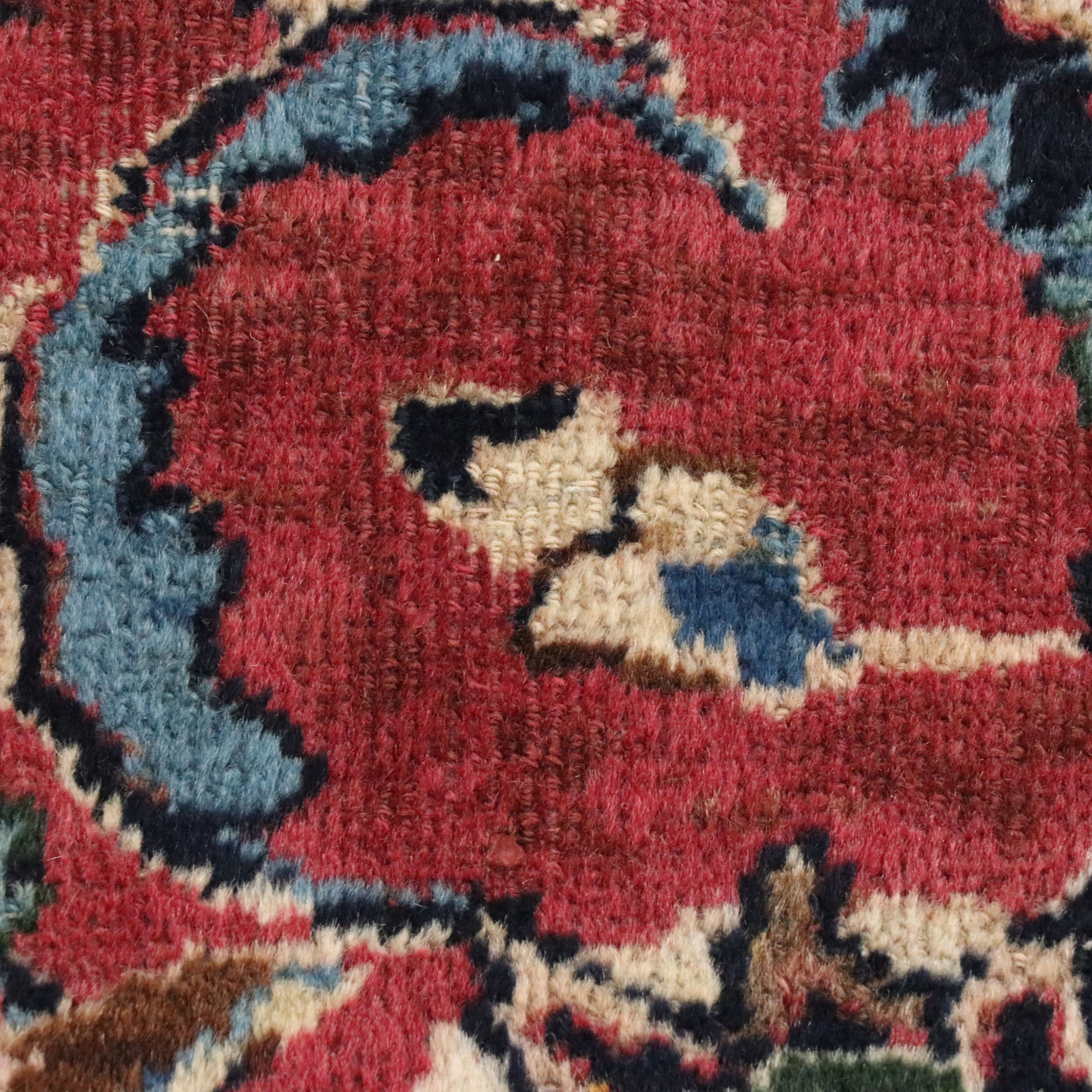 6'2 x 9'6 Hand-Knotted Persian Mashad Area Rug