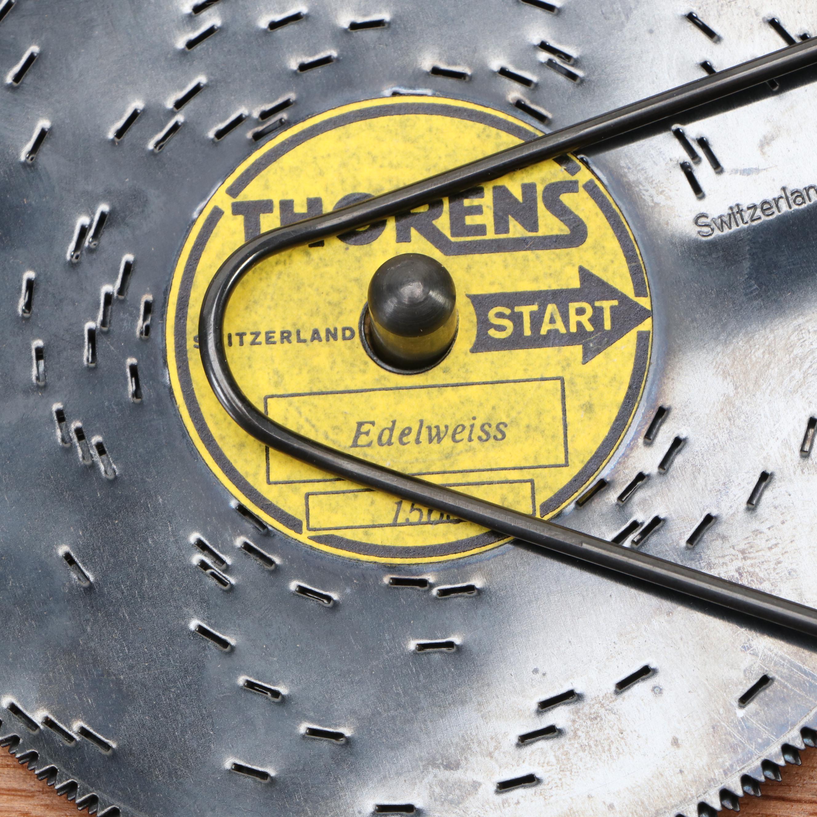 Thorens Walnut Disk Player Music Box