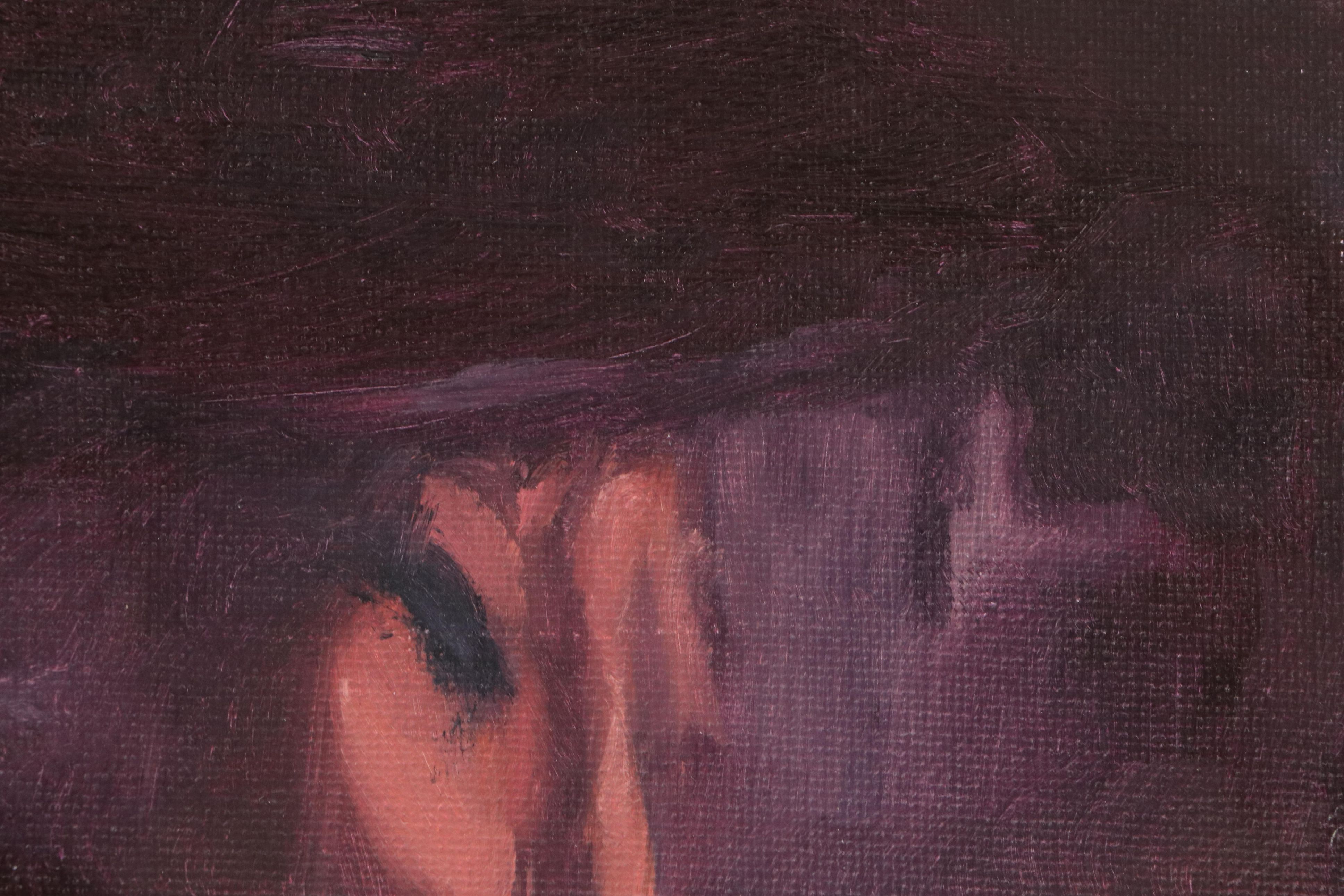 Ben Farrell Still Life Oil Painting After Édouard Manet "Fish (Still Life)"